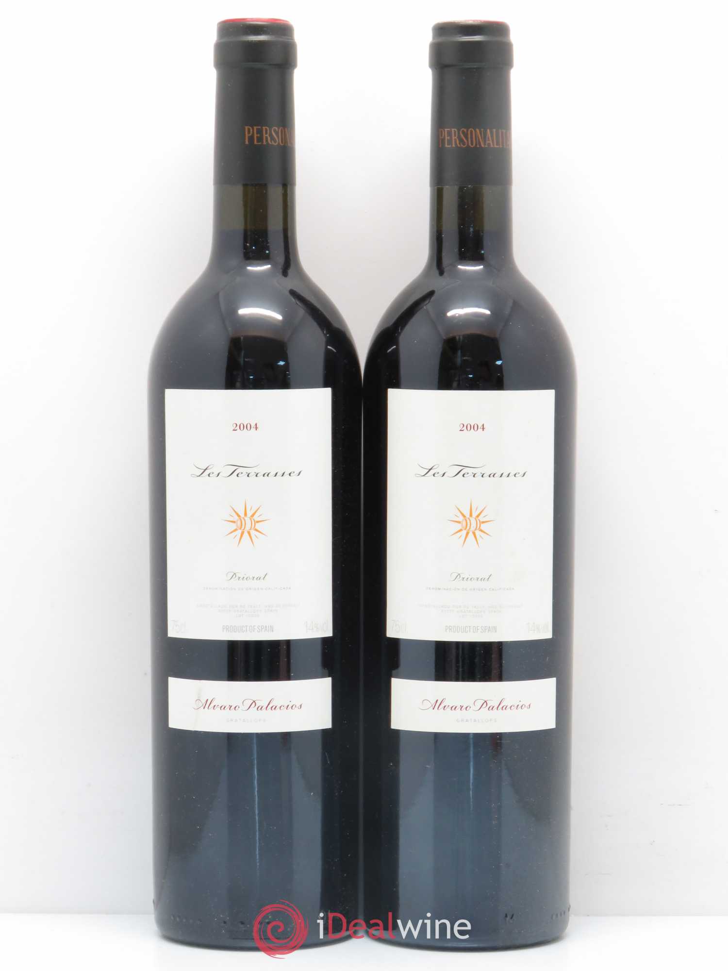 Priorat Alvaro Palacios DOCA Les Terrasses Velles Vinyes 2004 - Lot de 2 bouteilles - 0