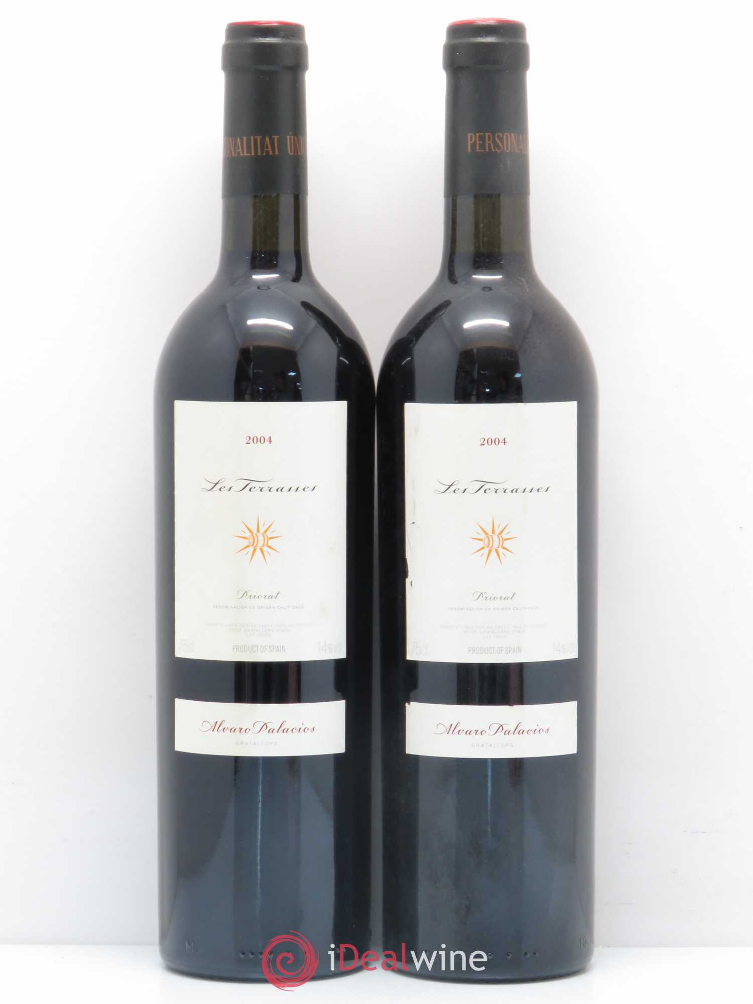 Priorat Alvaro Palacios DOCA Les Terrasses Velles Vinyes 2004 - Lot de 2 bouteilles - 0