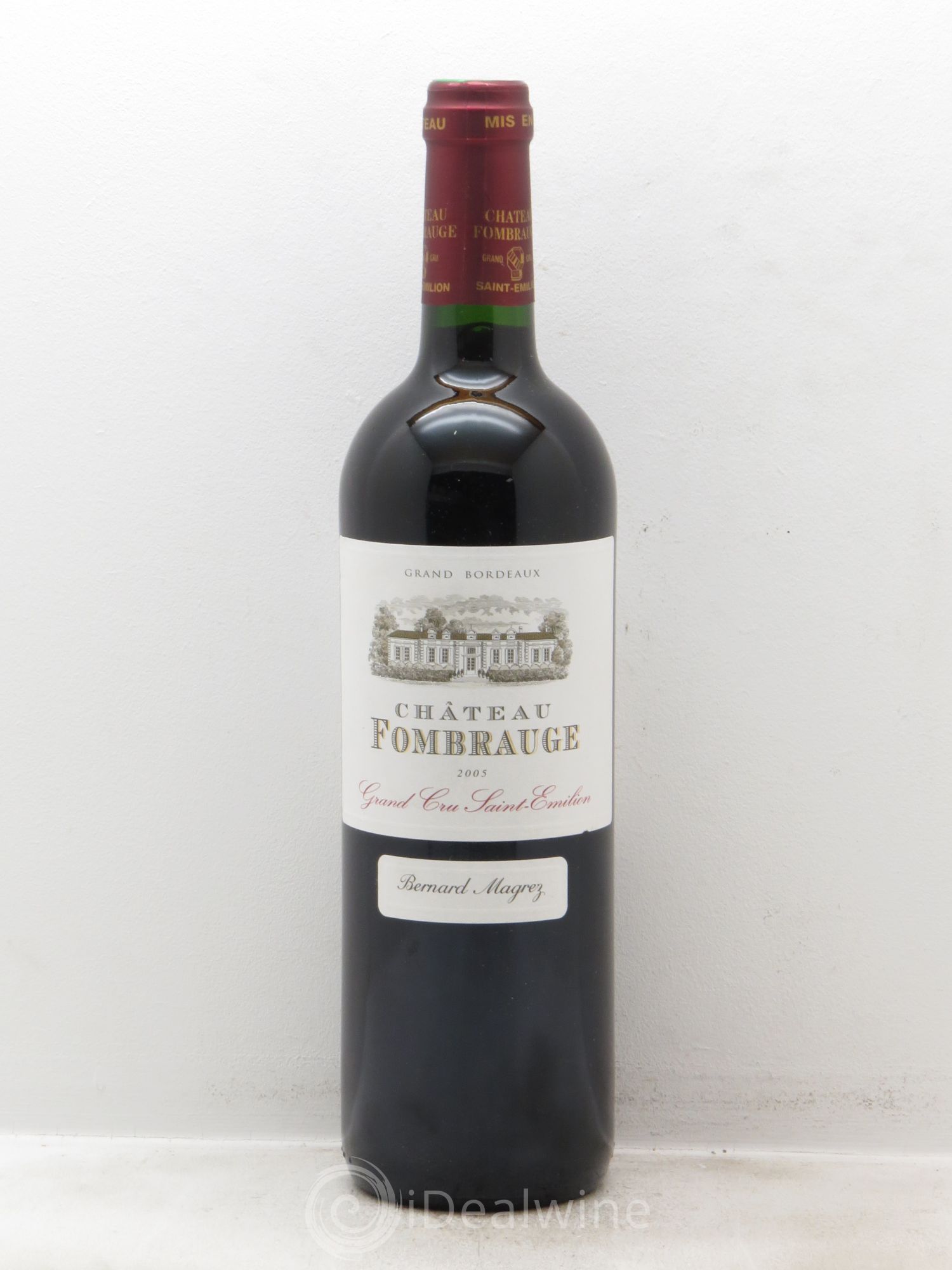 Château Fombrauge Grand Cru Classé 2005 - Lot de 1 bouteille - 0