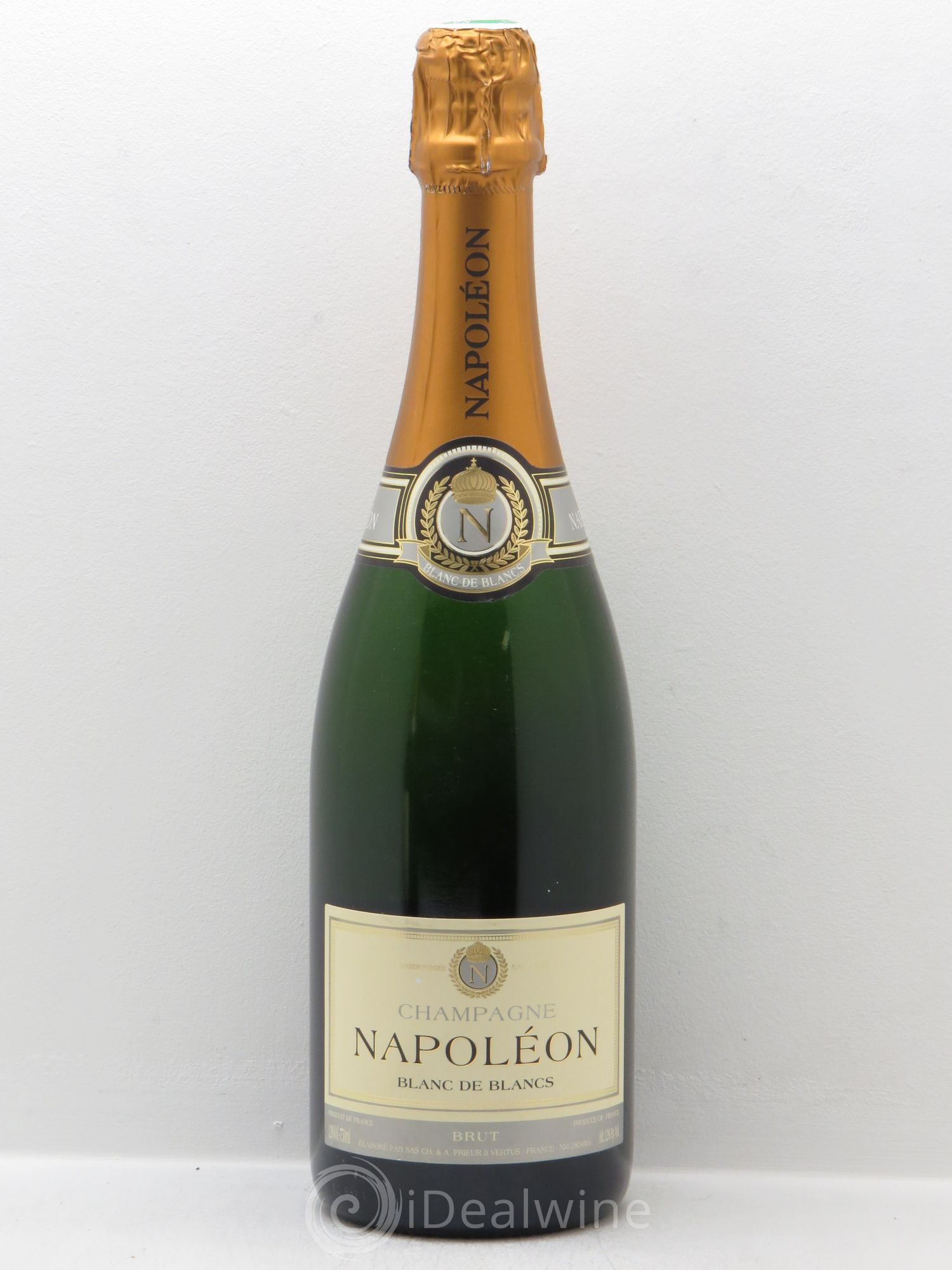Champagne Napoléon Blanc de Blancs (sans prix de réserve) - Posten von 1 Flasche - 0