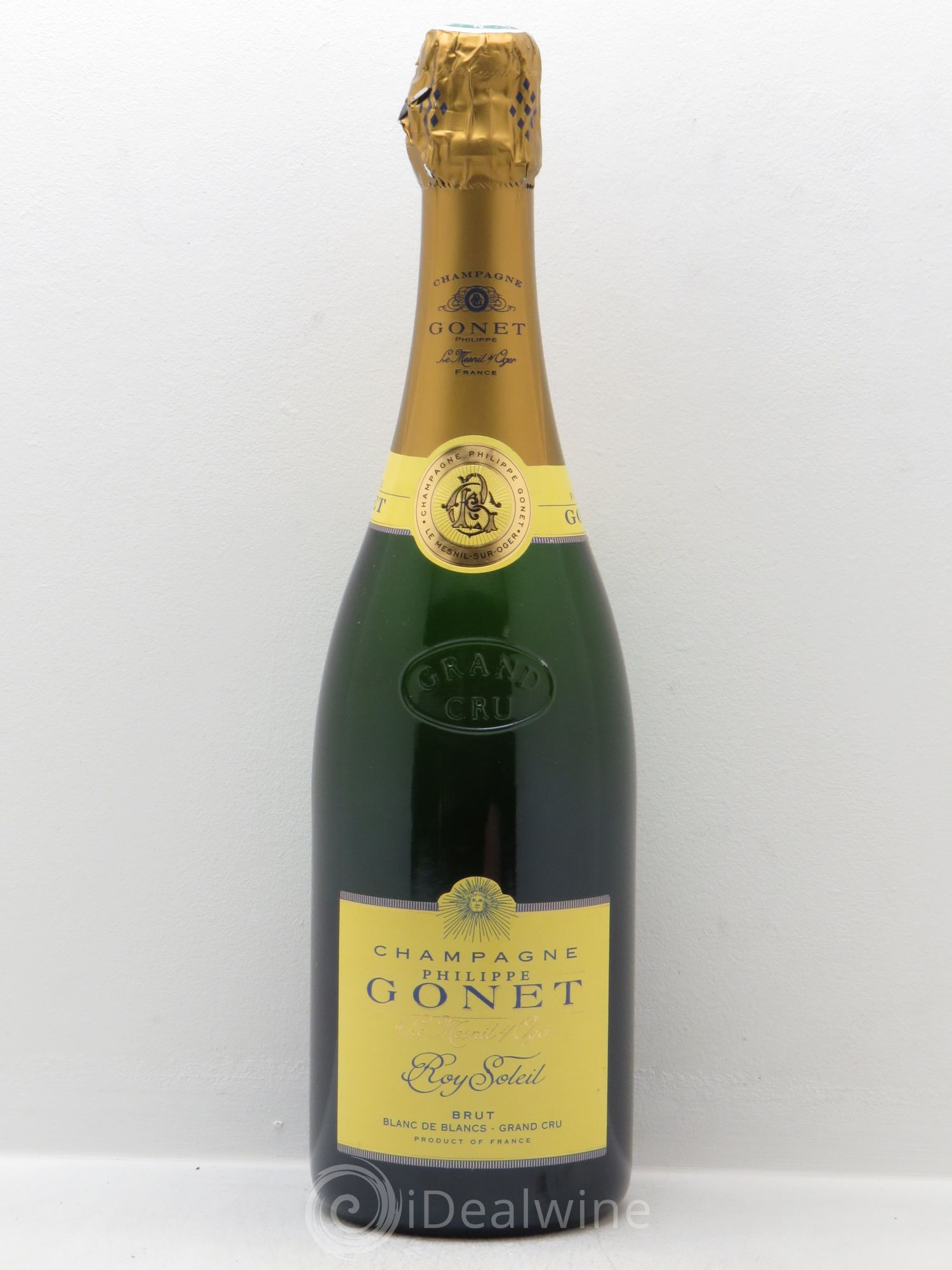 Roy Soleil Blanc de Blancs Grand Cru Brut Philippe Gonet (sans prix de réserve - no reserve) - Lot of 1 bottle - 0