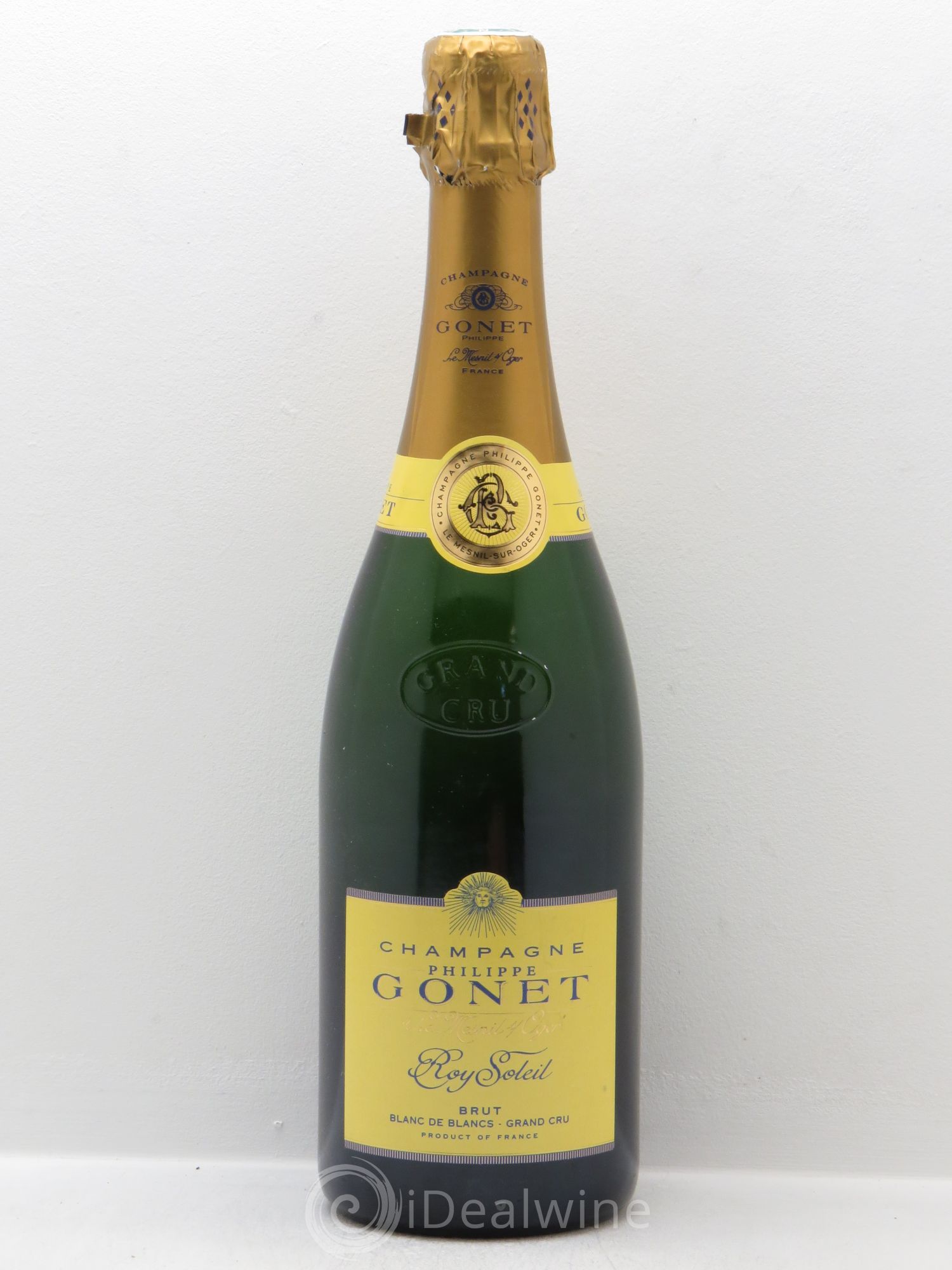 Roy Soleil Blanc de Blancs Grand Cru Brut Philippe Gonet (sans prix de réserve - no reserve) - Lot of 1 bottle - 0