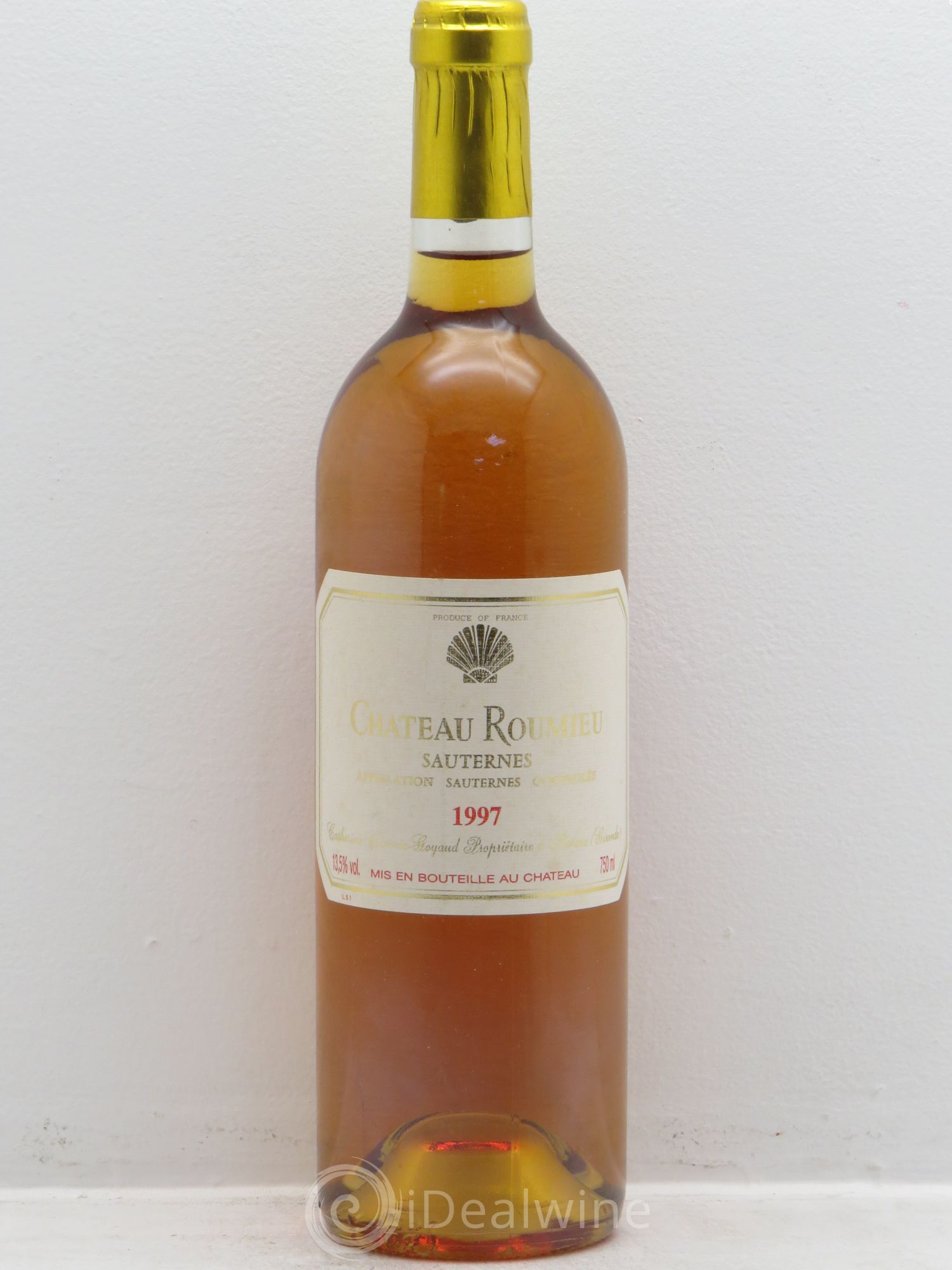 Sauternes Chateau Roumieu 1997 - Posten von 1 Flasche - 0