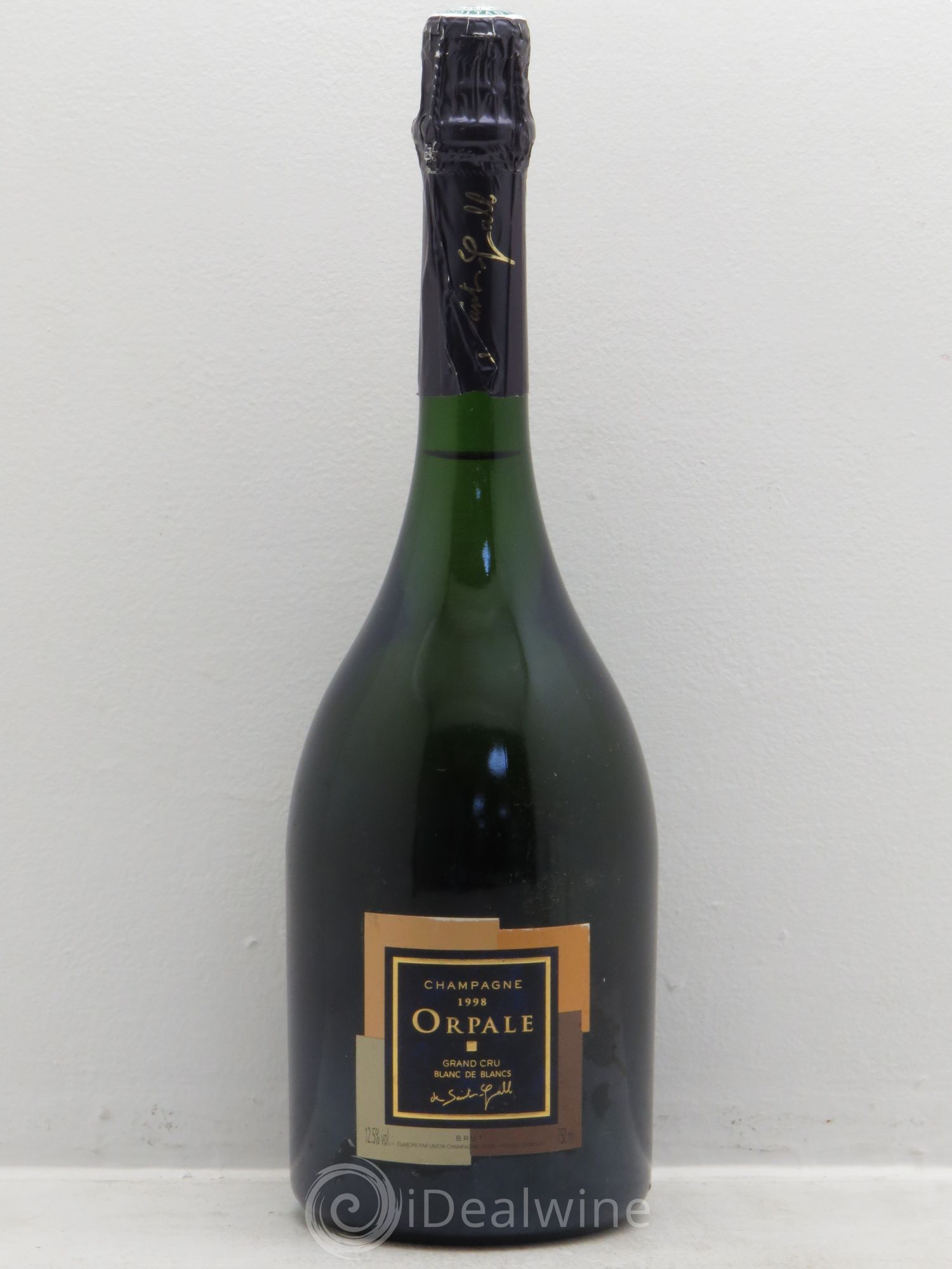 Champagne De Saint Gall Cuvée Or Pâle blanc de blancs 1998 - Posten von 1 Flasche - 0