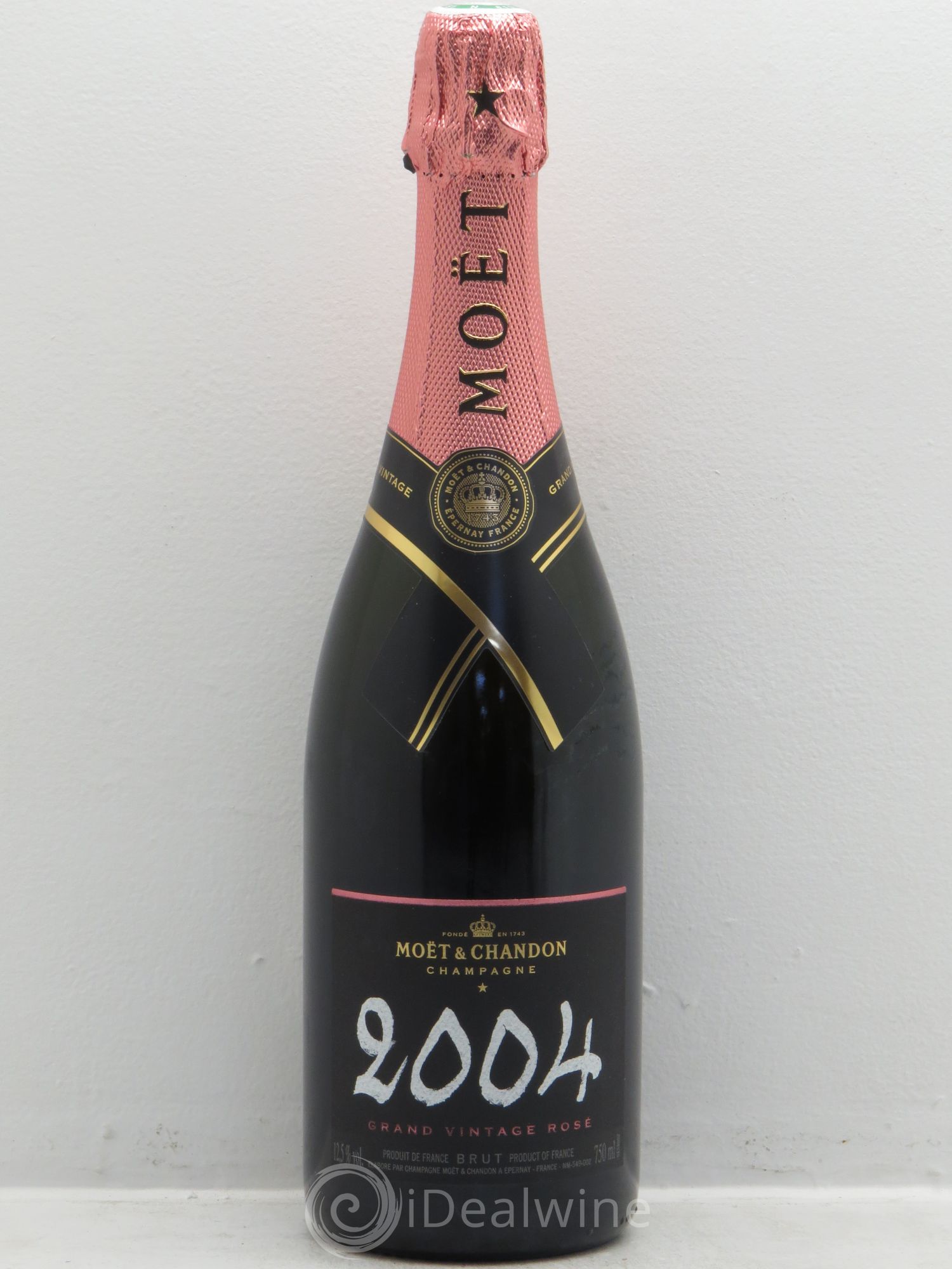 Champagne - Moet et chandon Grand vintage 2004 - Posten von 1 Flasche - 0
