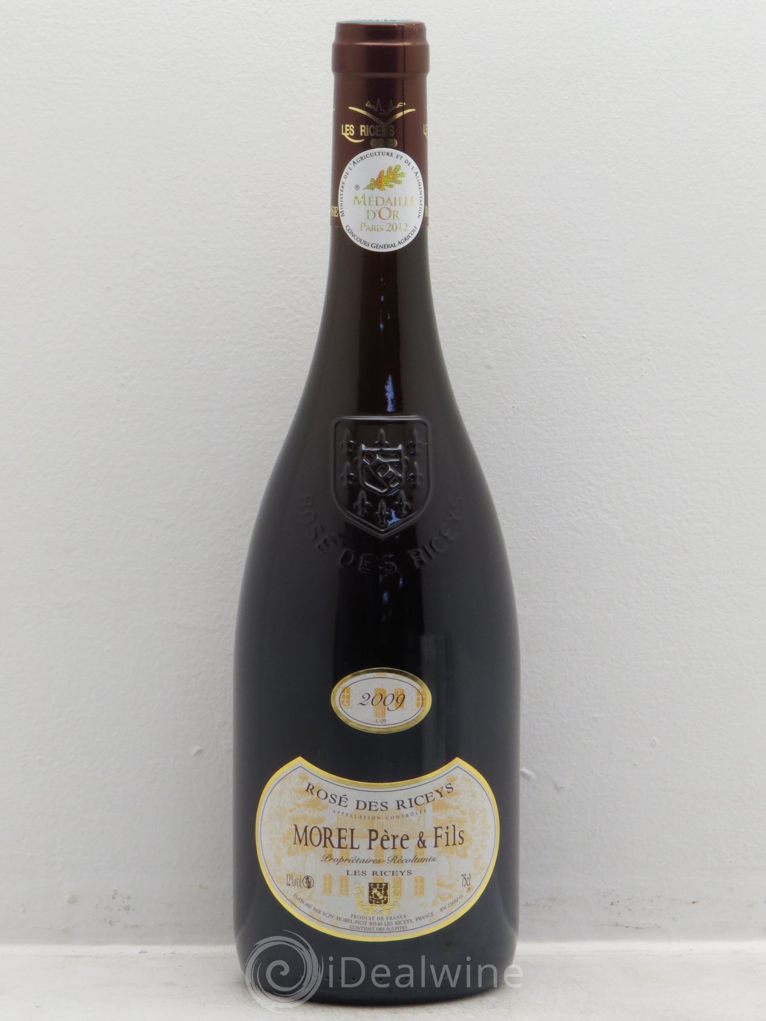Divers Rosé des riceys Morel les riceys 2009 - Posten von 1 Flasche - 0