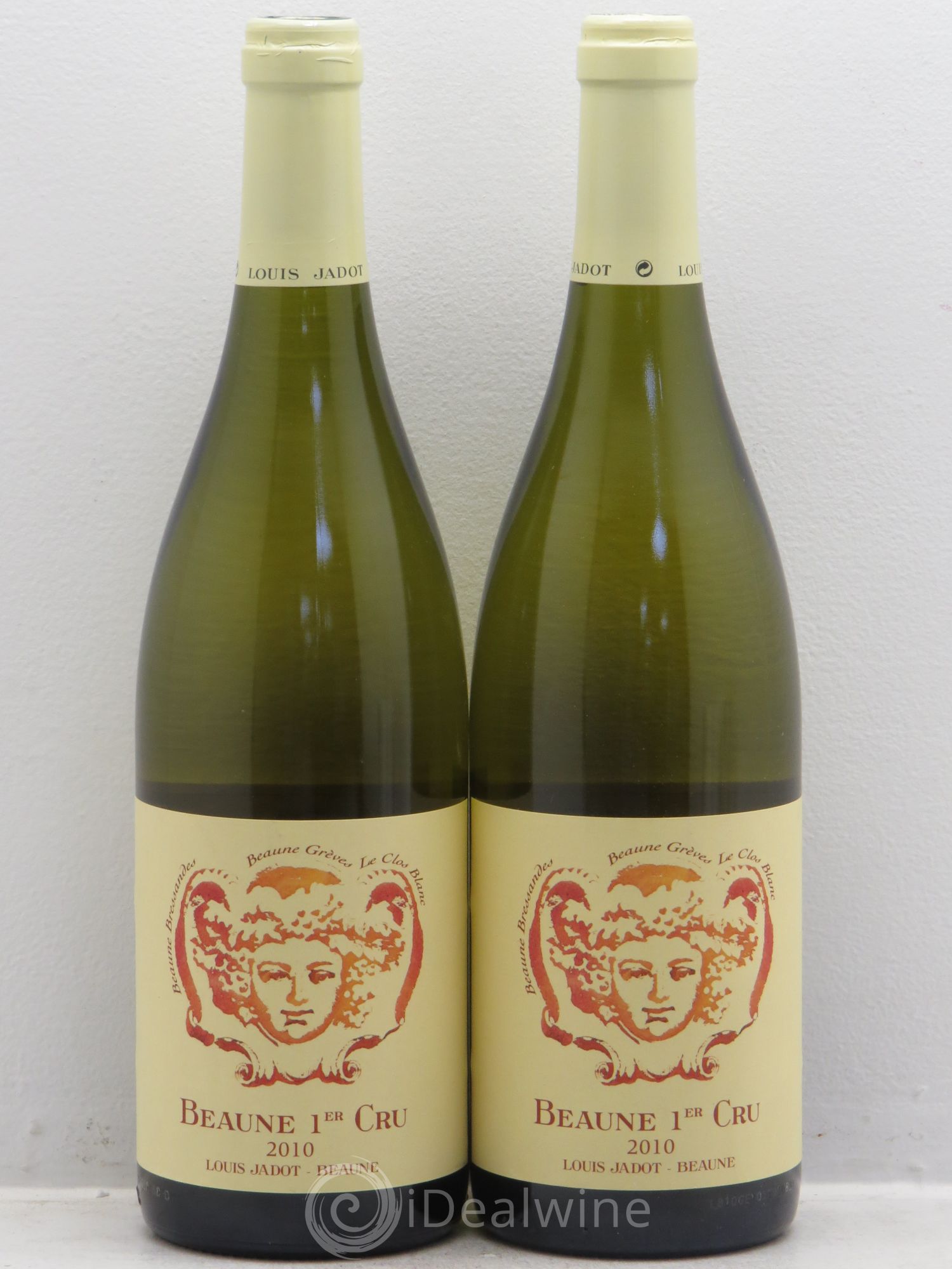 Beaune 1er Cru Louis jadot 2010 - Posten von 2 Flaschen - 0