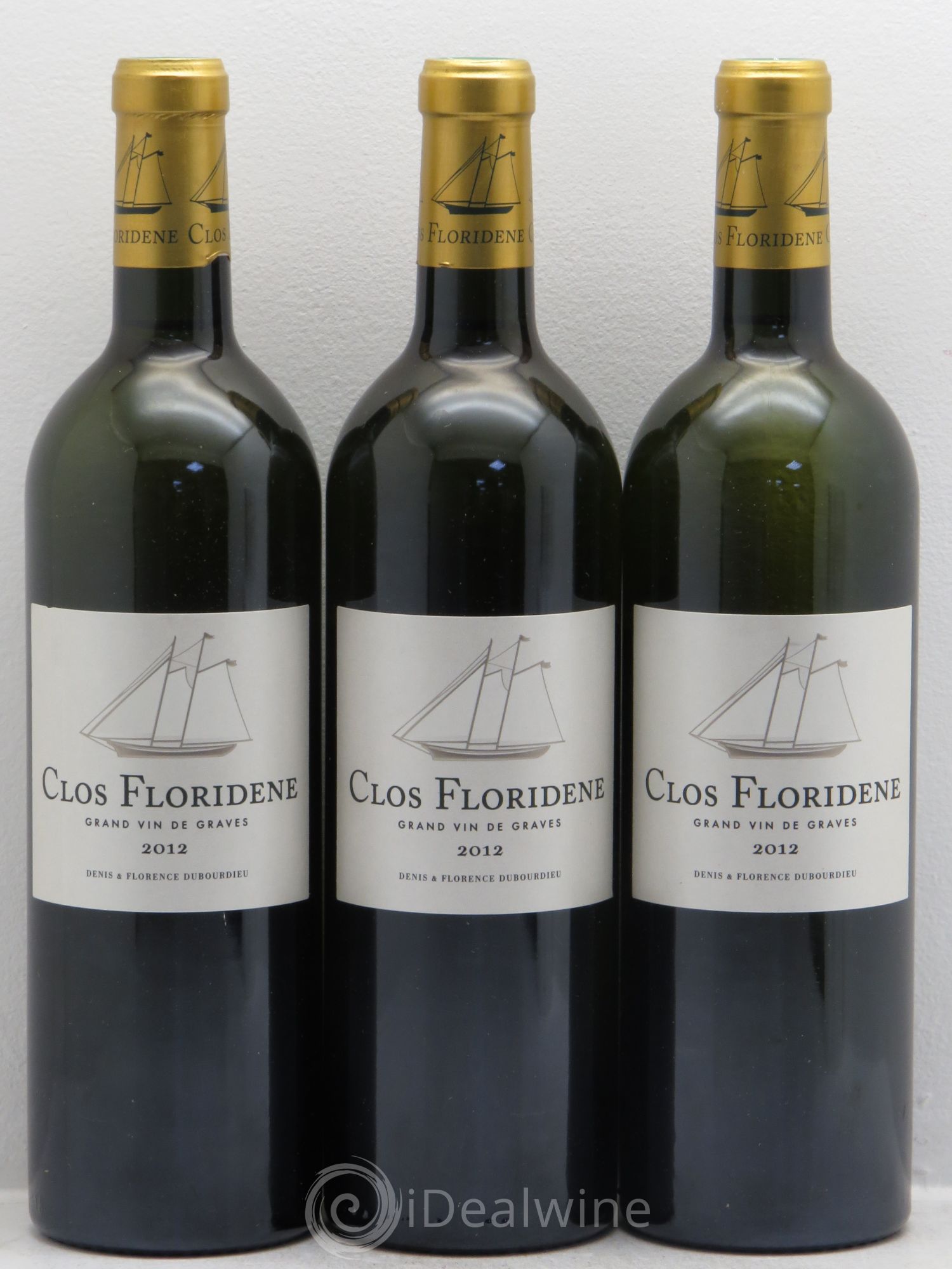 Clos Floridène 2012 - Lot de 3 bouteilles - 0
