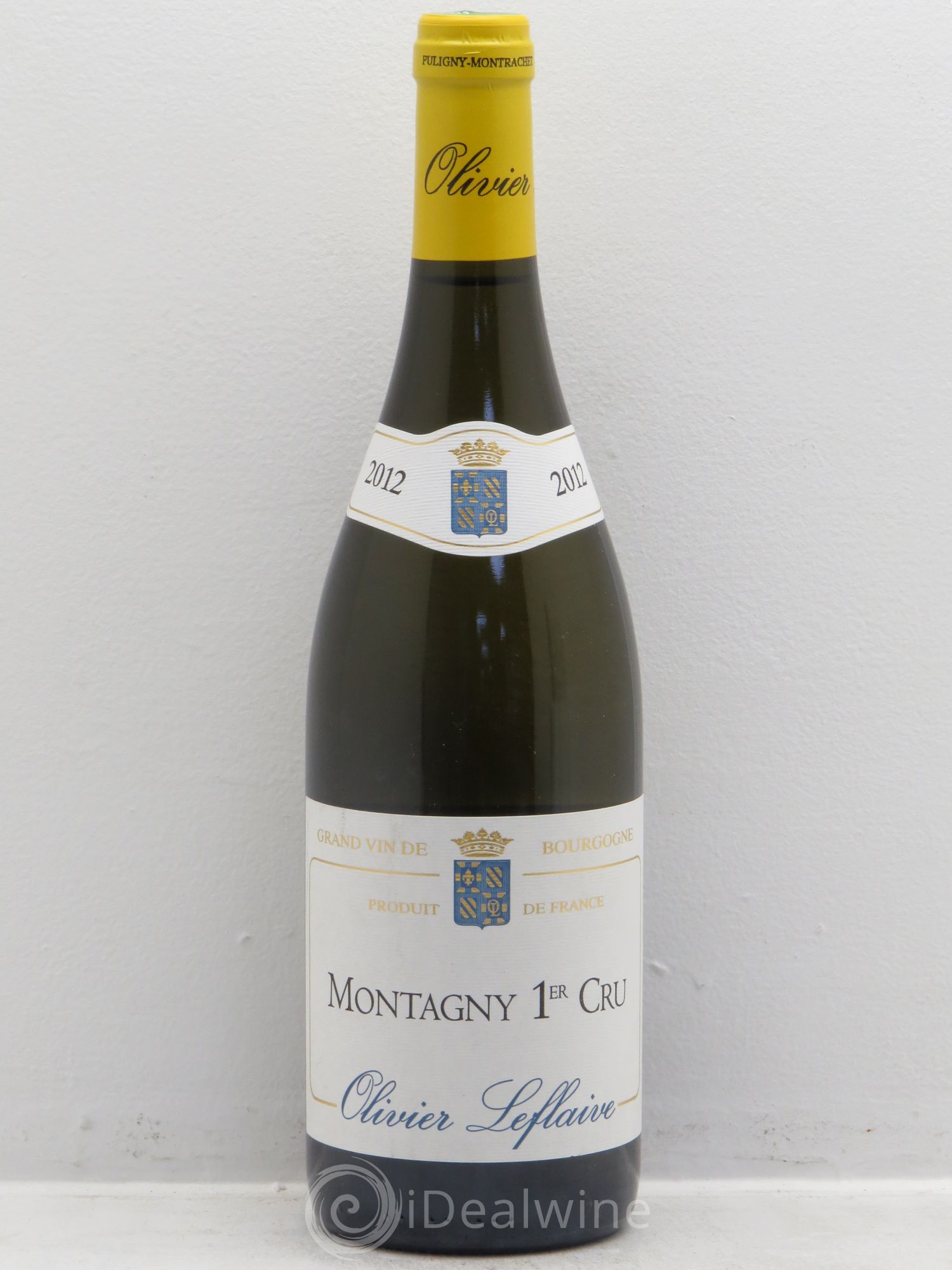 Montagny 1er Cru Olivier Leflaive 2012 - Lot de 1 bouteille - 0