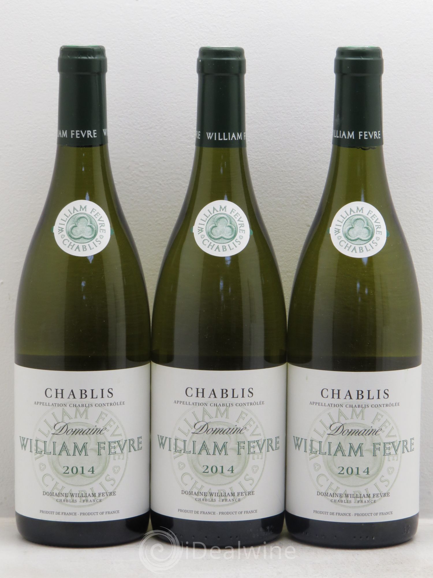 Chablis William Fèvre 2014 - Lot de 3 bouteilles - 0