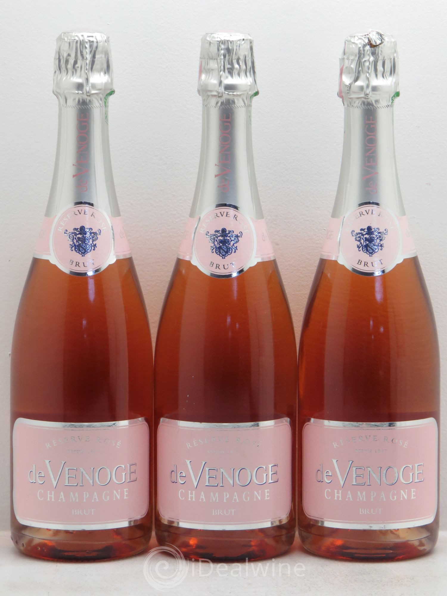 Champagne - De Venoge (sans prix de réserve) - Posten von 3 Flaschen - 0