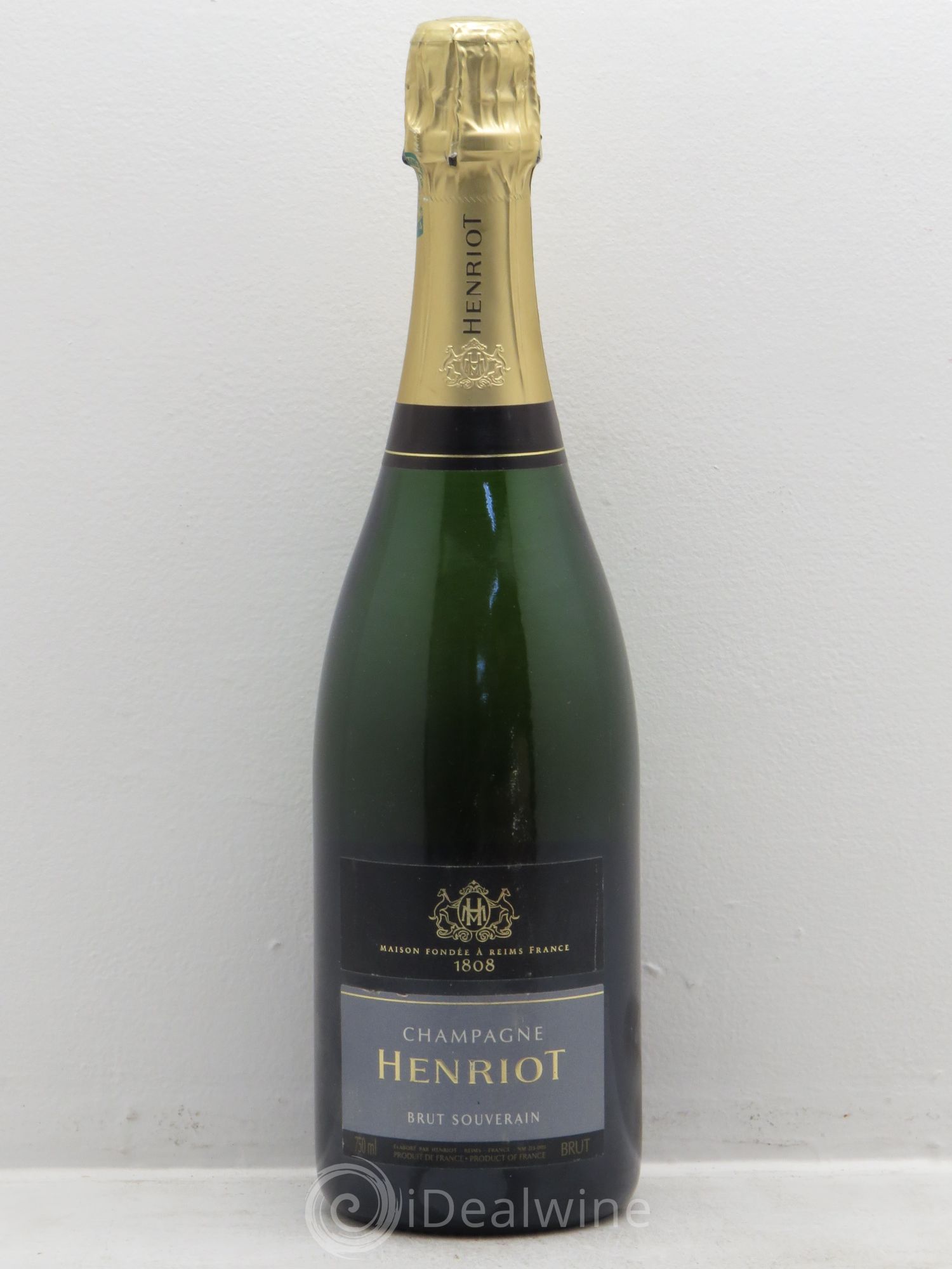 Champagne Henriot Brut souverain - Posten von 1 Flasche - 0