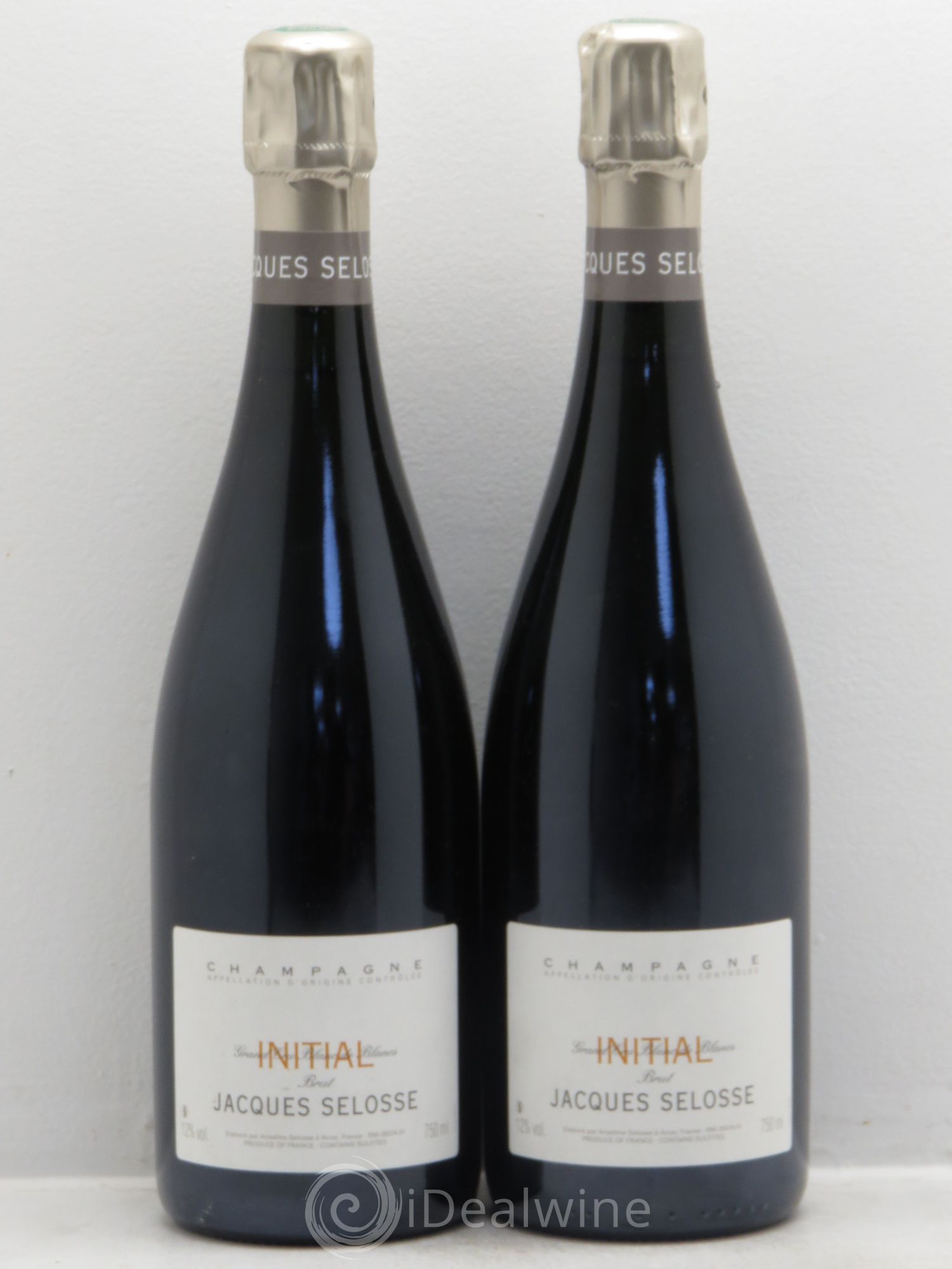 Initial Brut Jacques Selosse - Lot de 2 bouteilles - 0