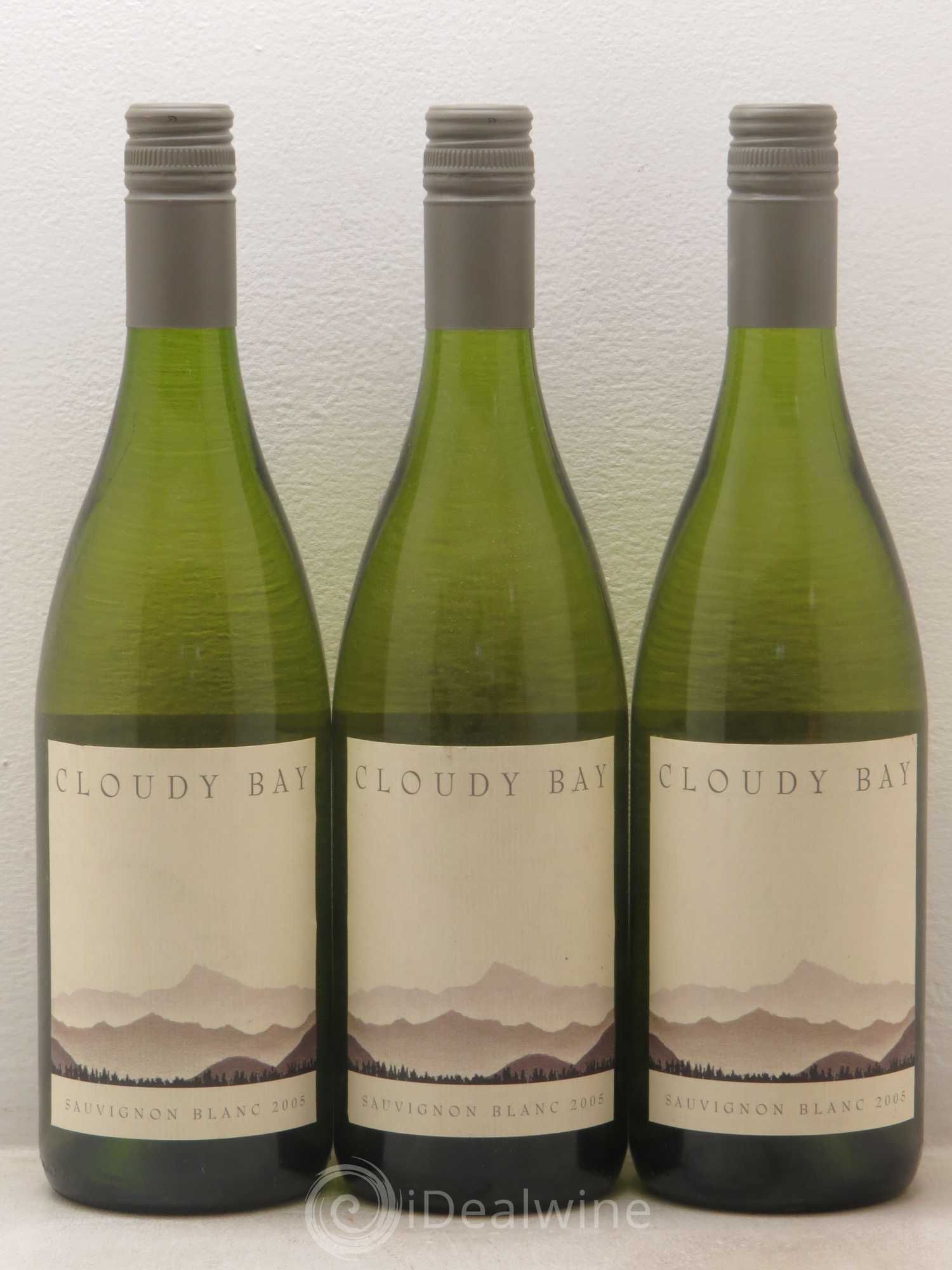Divers Cloudy Bay - Sauvignon Blanc 2005 - Posten von 3 Flaschen - 0