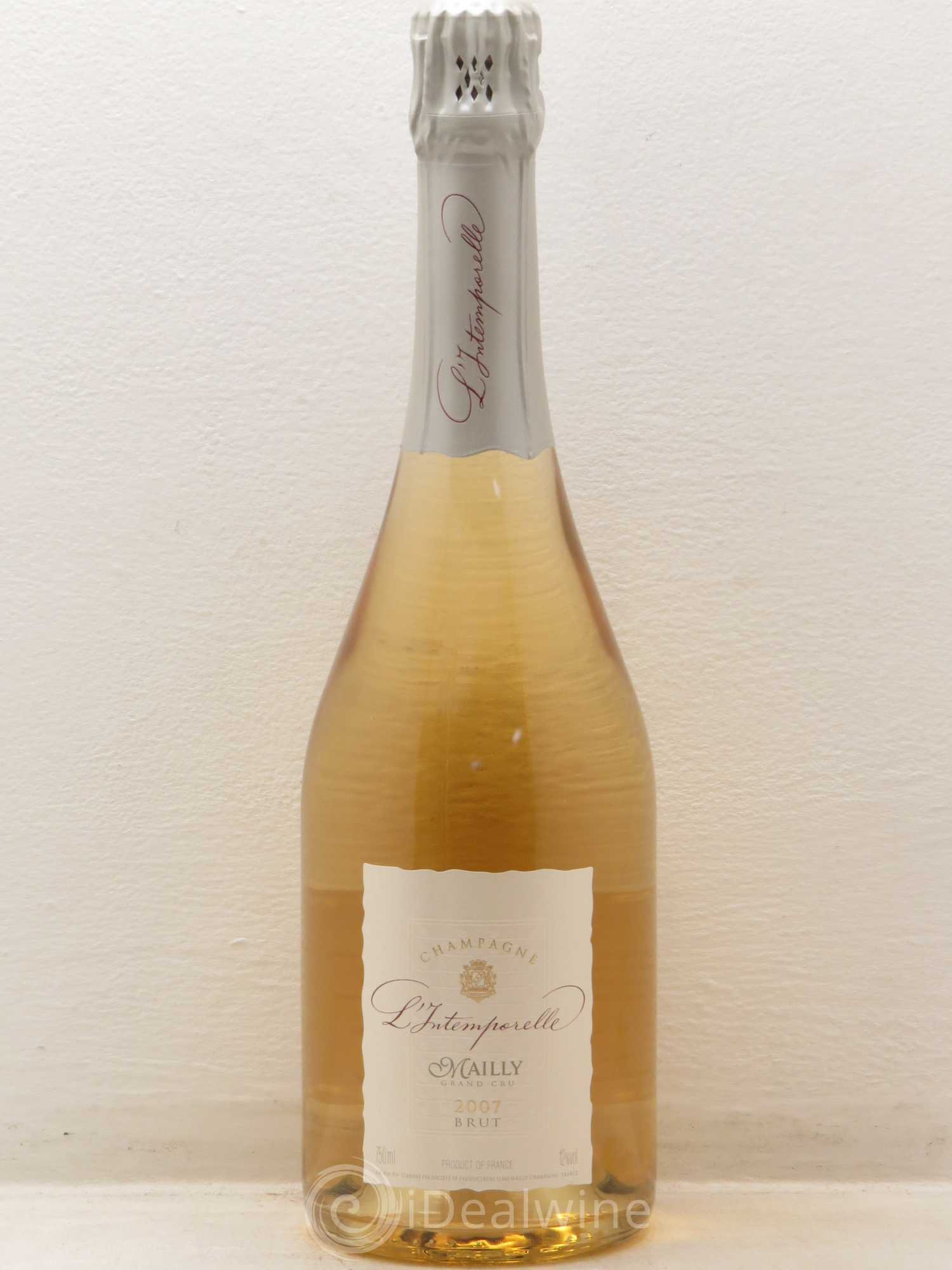 Champagne Champagne Mailly Intemporelle Grand cru 2007 - Posten von 1 Flasche - 0