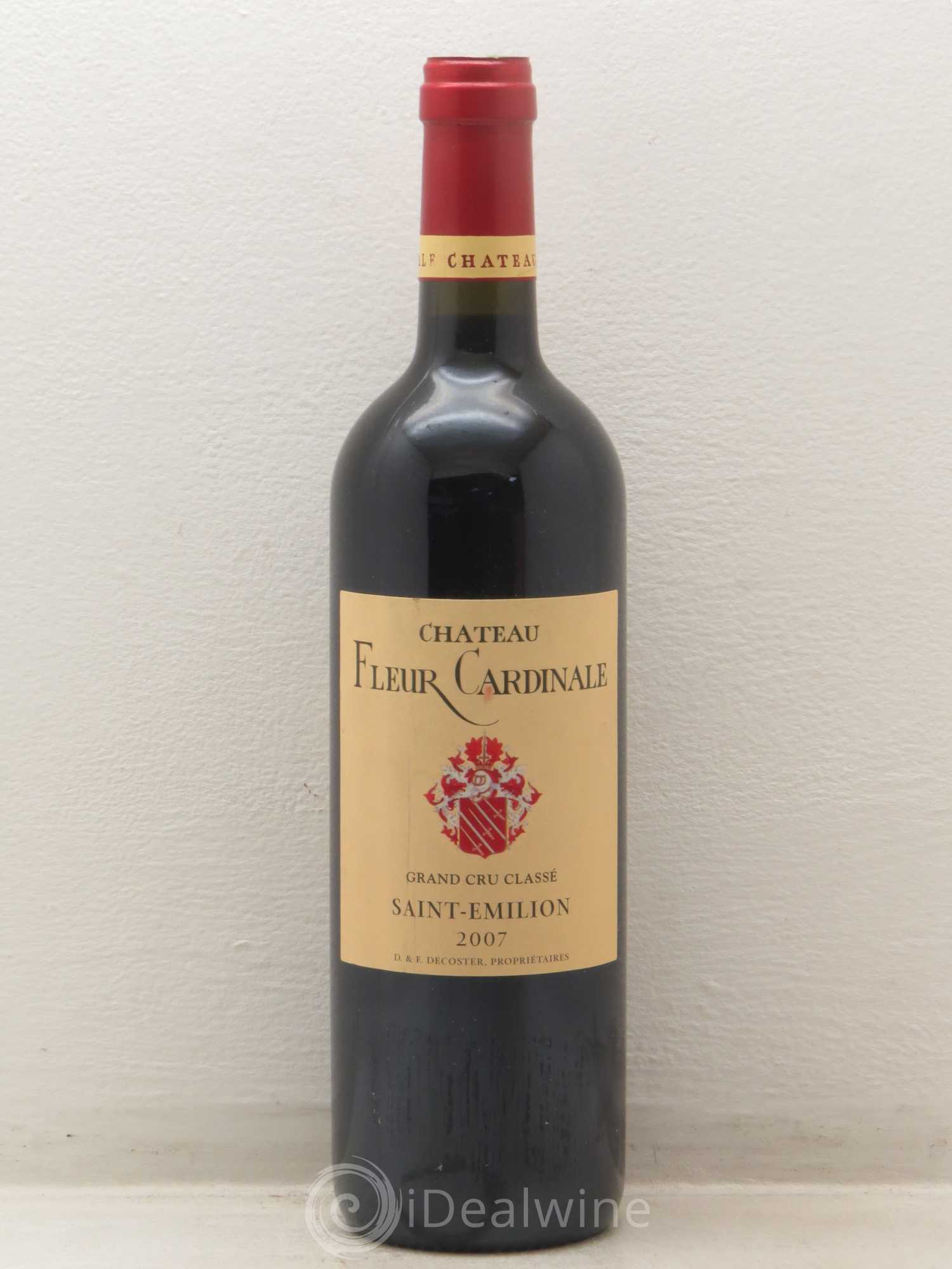 Château Fleur Cardinale Grand Cru Classé 2007 - Lot de 1 bouteille - 0