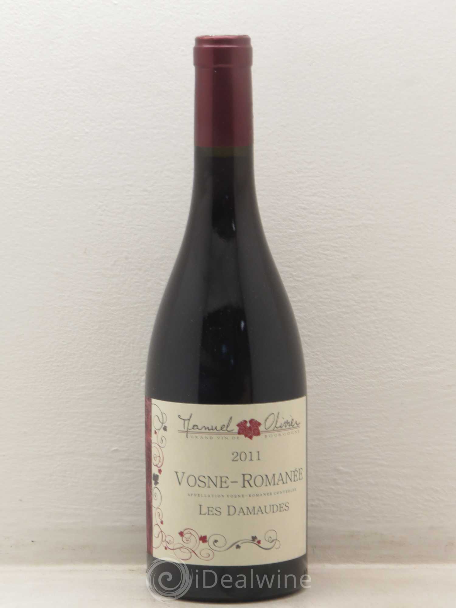 Vosne-Romanée Les Damaudes Manuel Olivier 2011 - Posten von 1 Flasche - 0