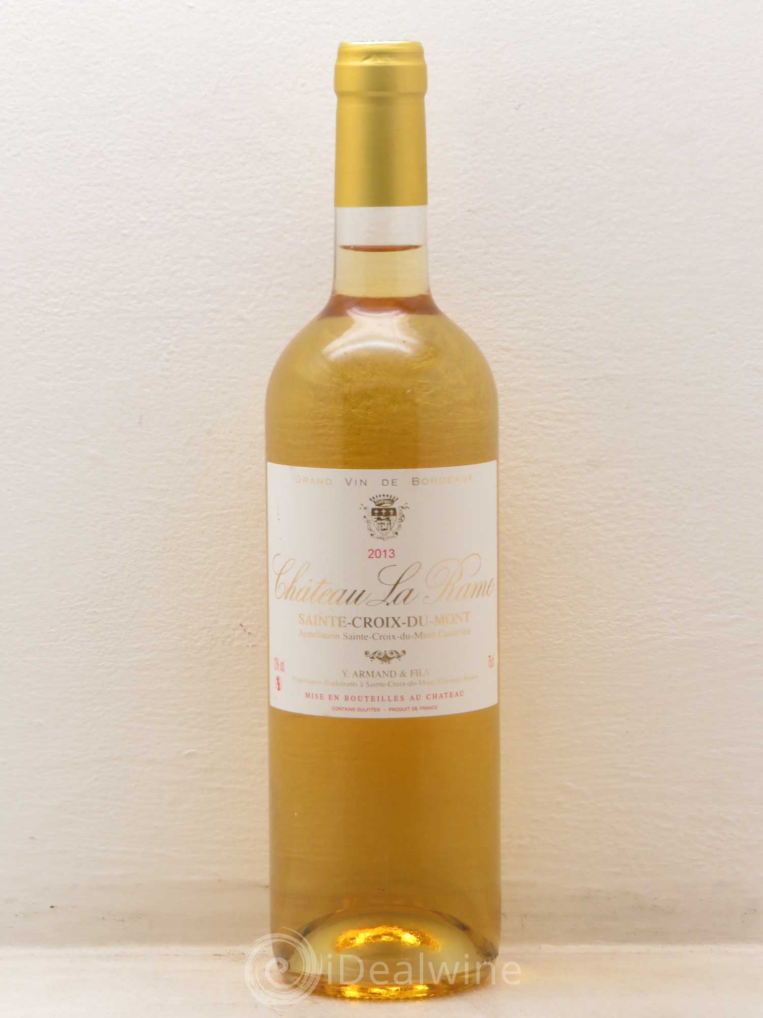 Sainte-Croix-du-Mont Château La Rame 2013 - Posten von 1 Flasche - 0