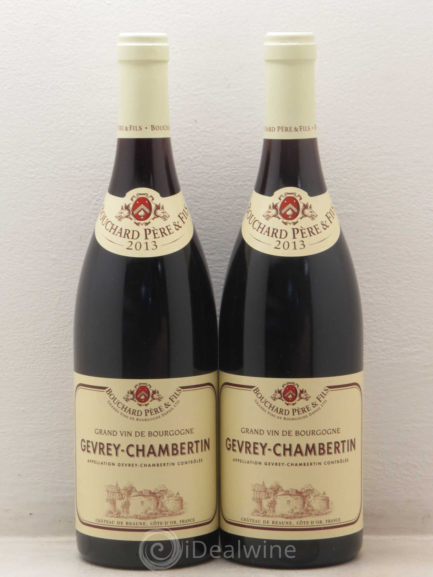 Gevrey-Chambertin Bouchard Pere Et Fils 2013 - Lot de 2 bouteilles - 0