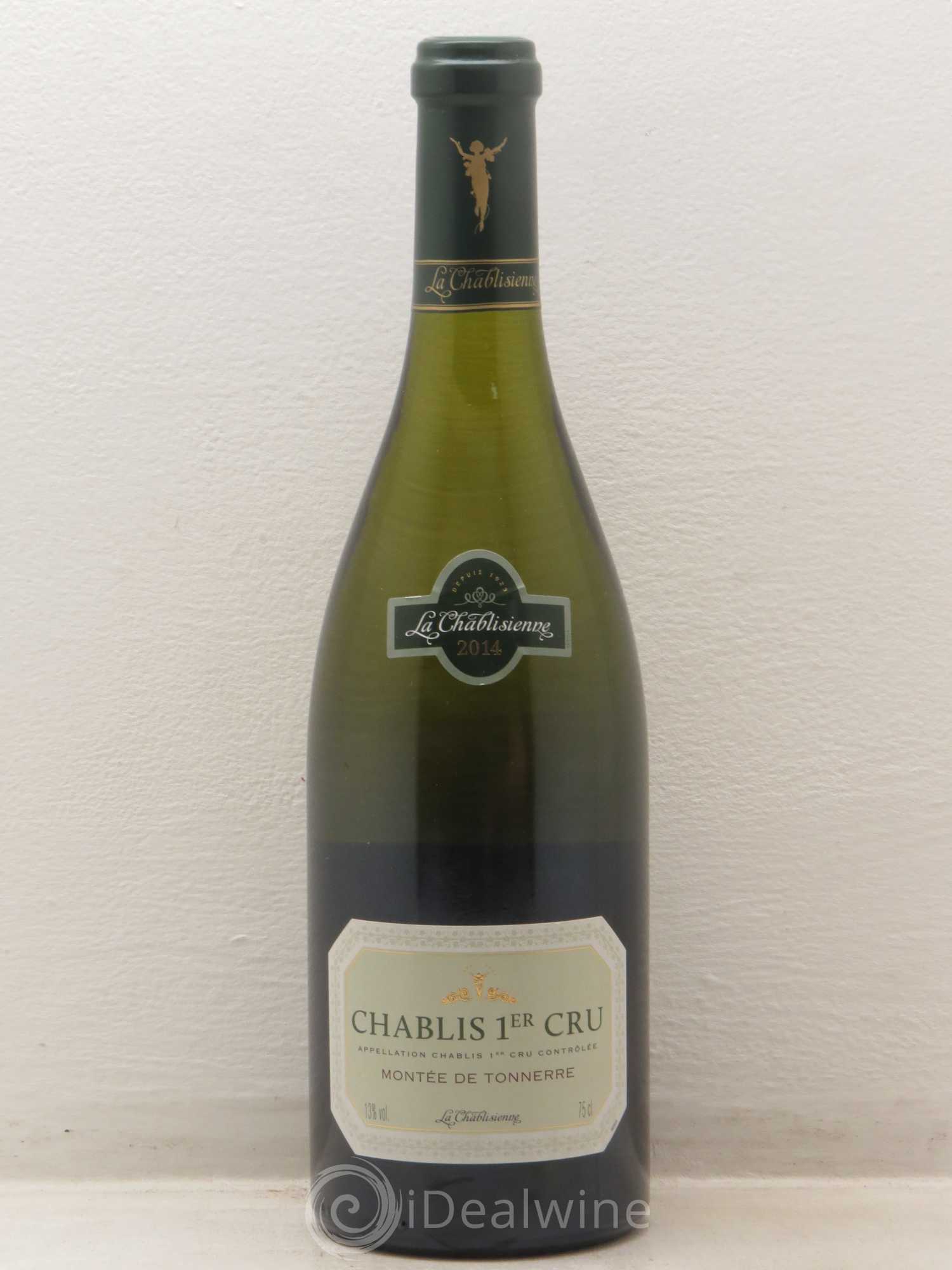 Chablis 1er Cru Montee De Tonnerre La Chablisienne 2014 - Posten von 1 Flasche - 0