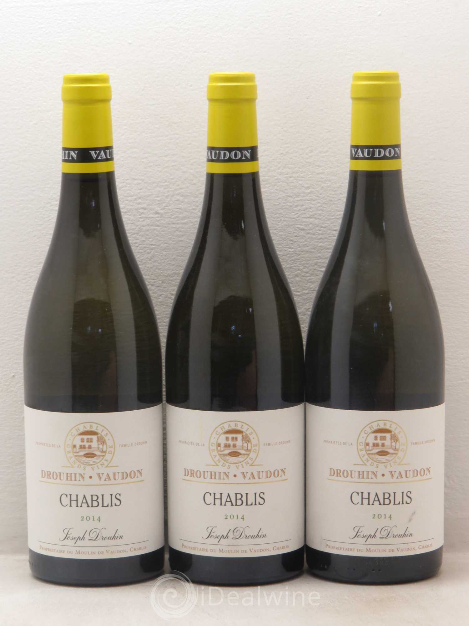 Chablis Domaine Drouhin Vaudon 2014 - Posten von 3 Flaschen - 0