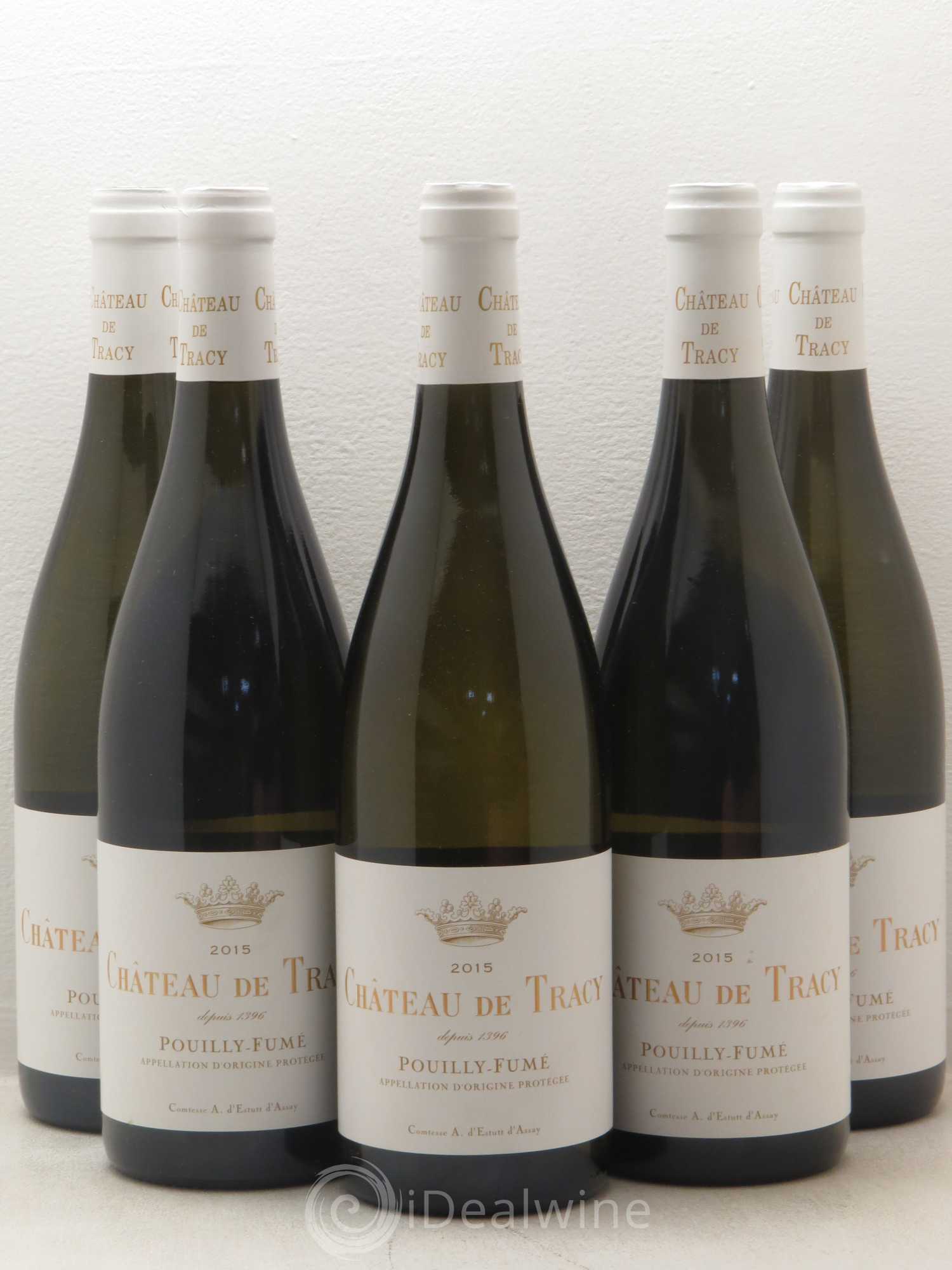 Pouilly-Fumé Château De Tracy 2015 - Lot de 5 bouteilles - 0