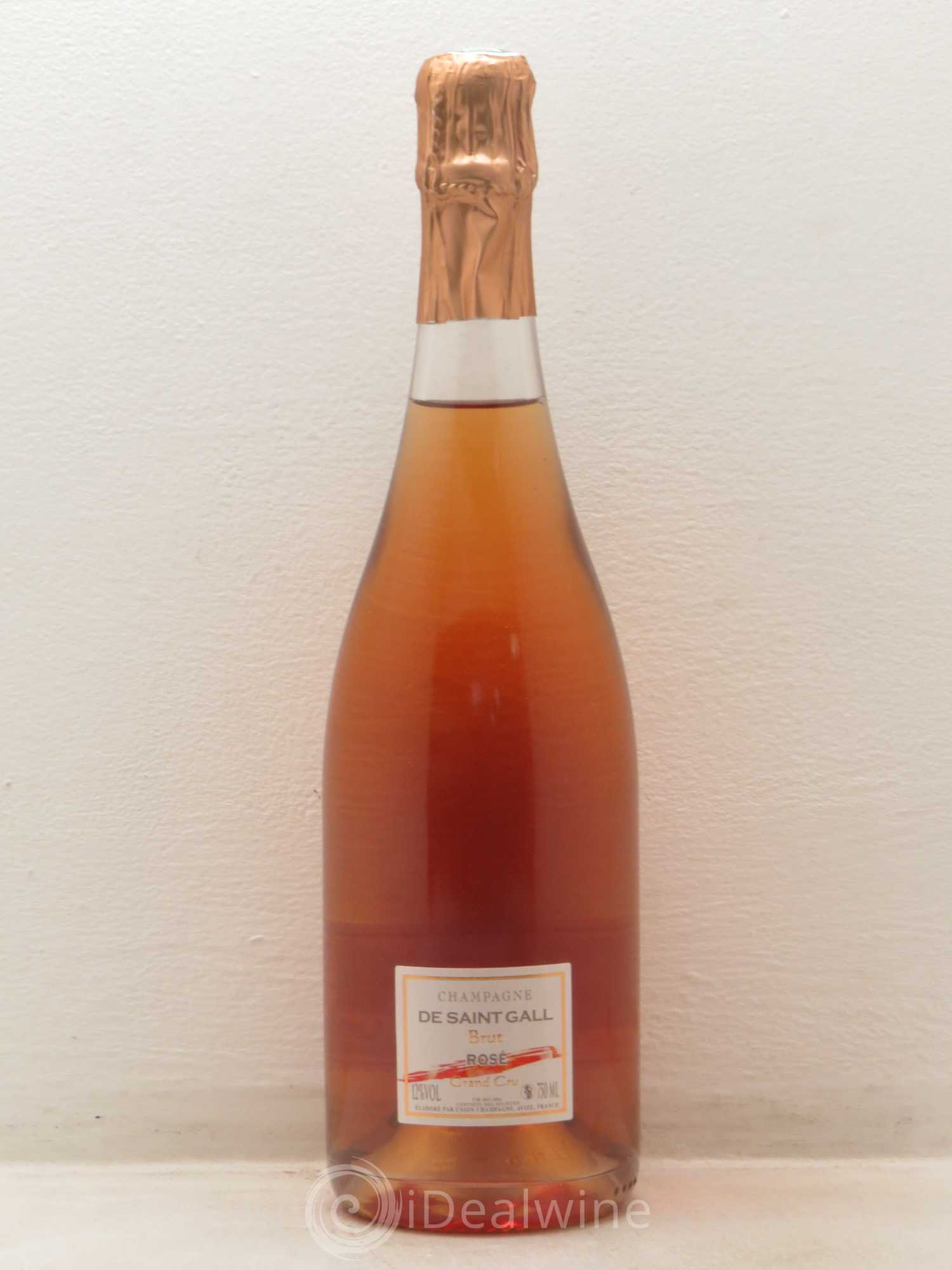 Champagne - Champagne De Saint Gall - Rosé Grand cru - Posten von 1 Flasche - 0