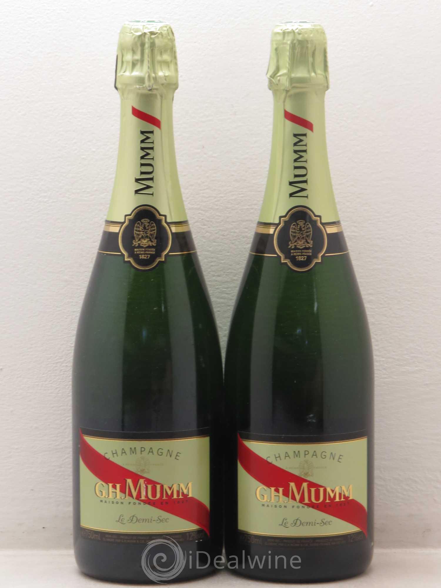 Champagne Champagne Mumm - Demi Sec - Lot de 2 bouteilles - 0