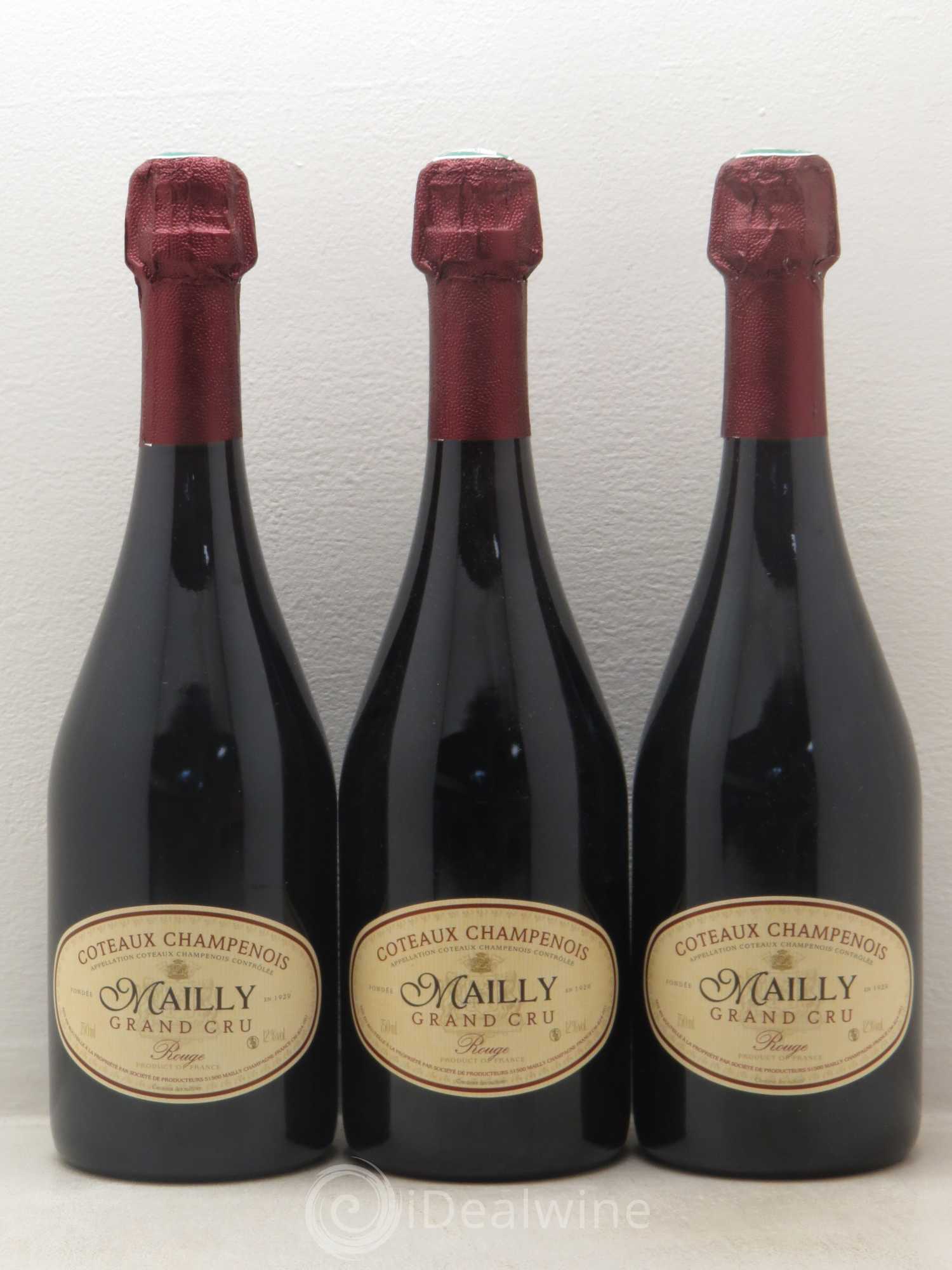 Divers Coteaux Champenois Grand Cru Mailly - Posten von 6 Flaschen - 1