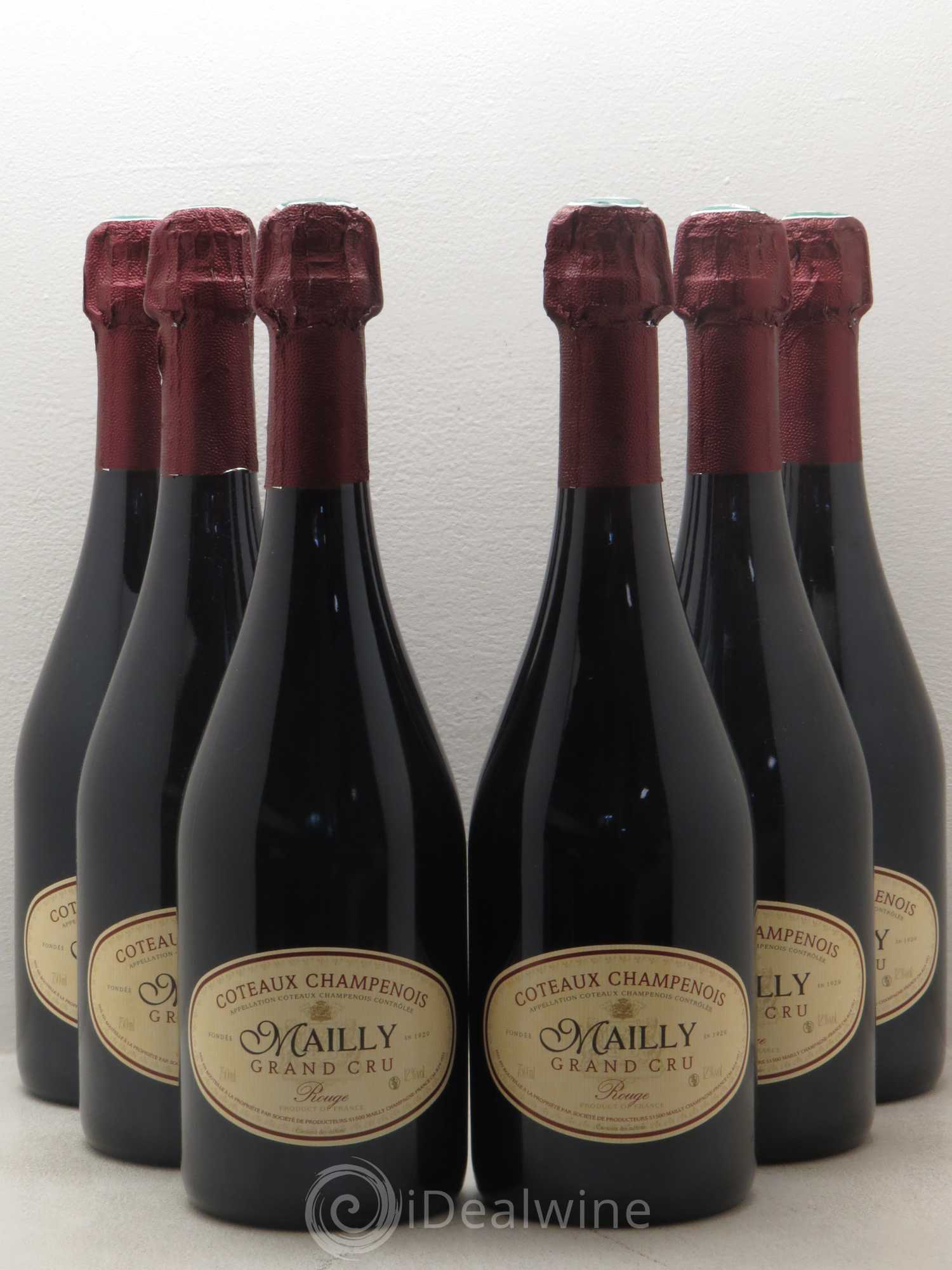 Divers Coteaux Champenois Grand Cru Mailly - Posten von 6 Flaschen - 0
