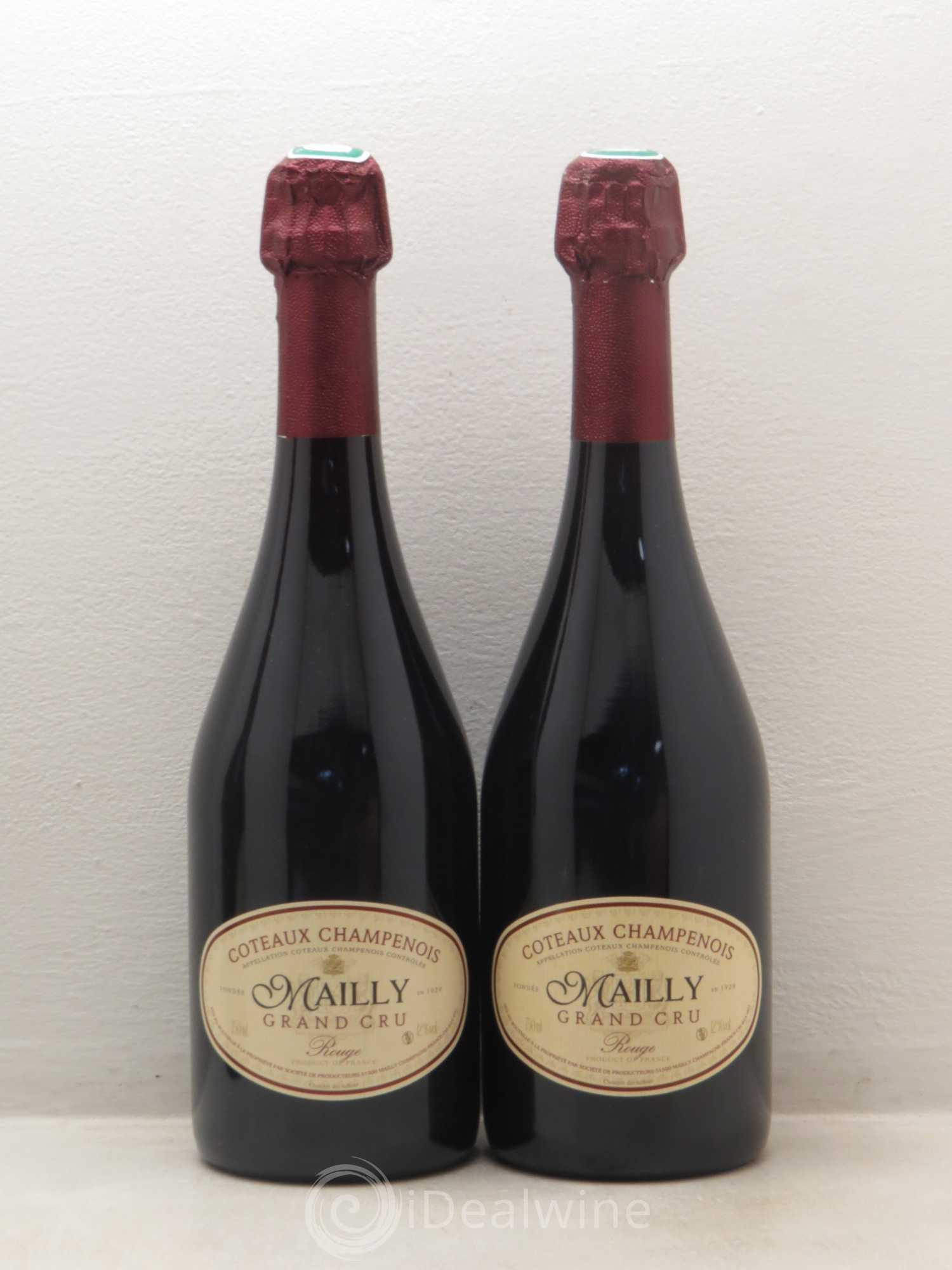 Divers Coteaux Champenois Grand Cru Mailly - Posten von 5 Flaschen - 2