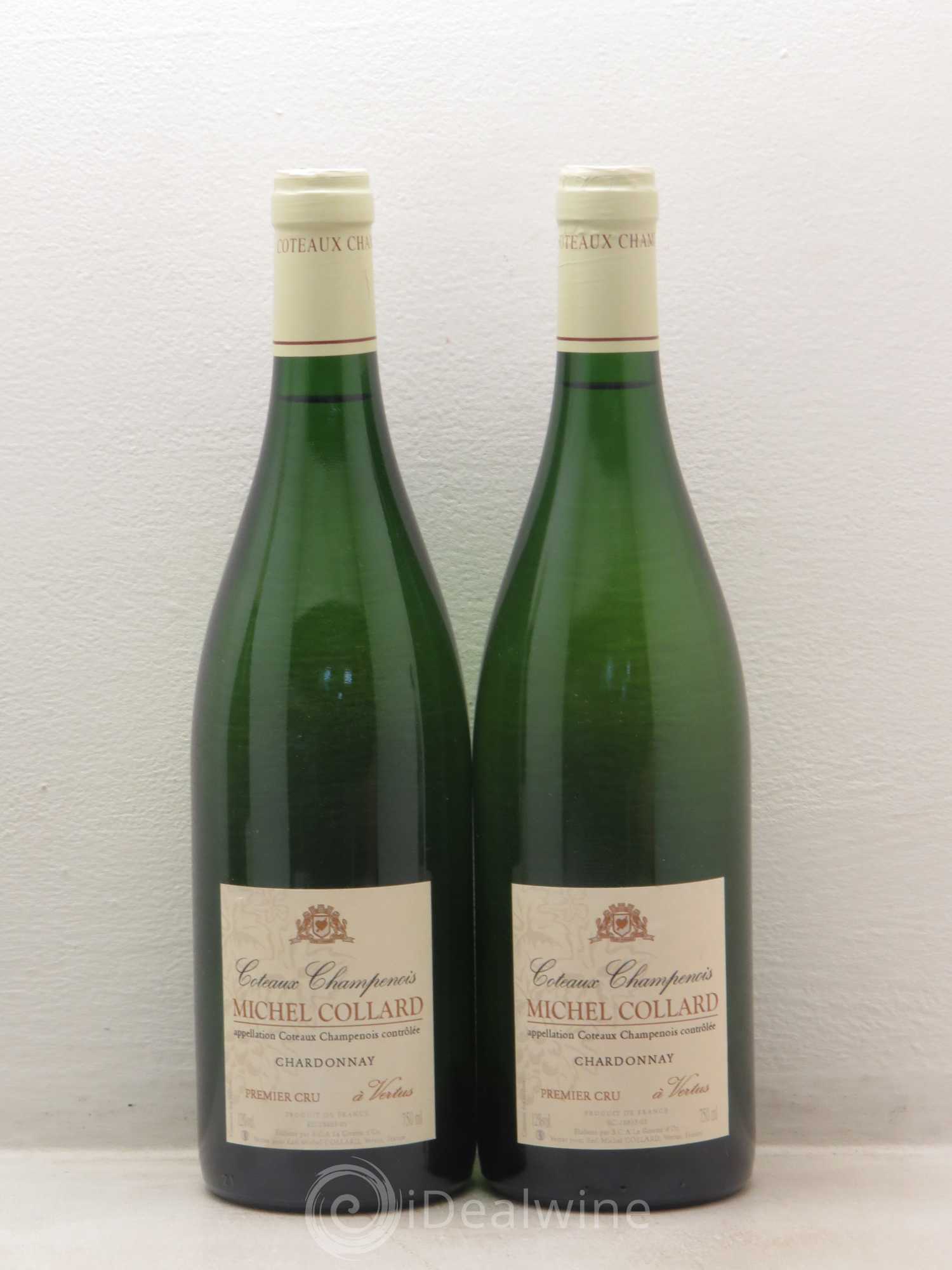 Divers Coteaux champenois Blanc Vertus Michel Collard 1er cru - Posten von 5 Flaschen - 2