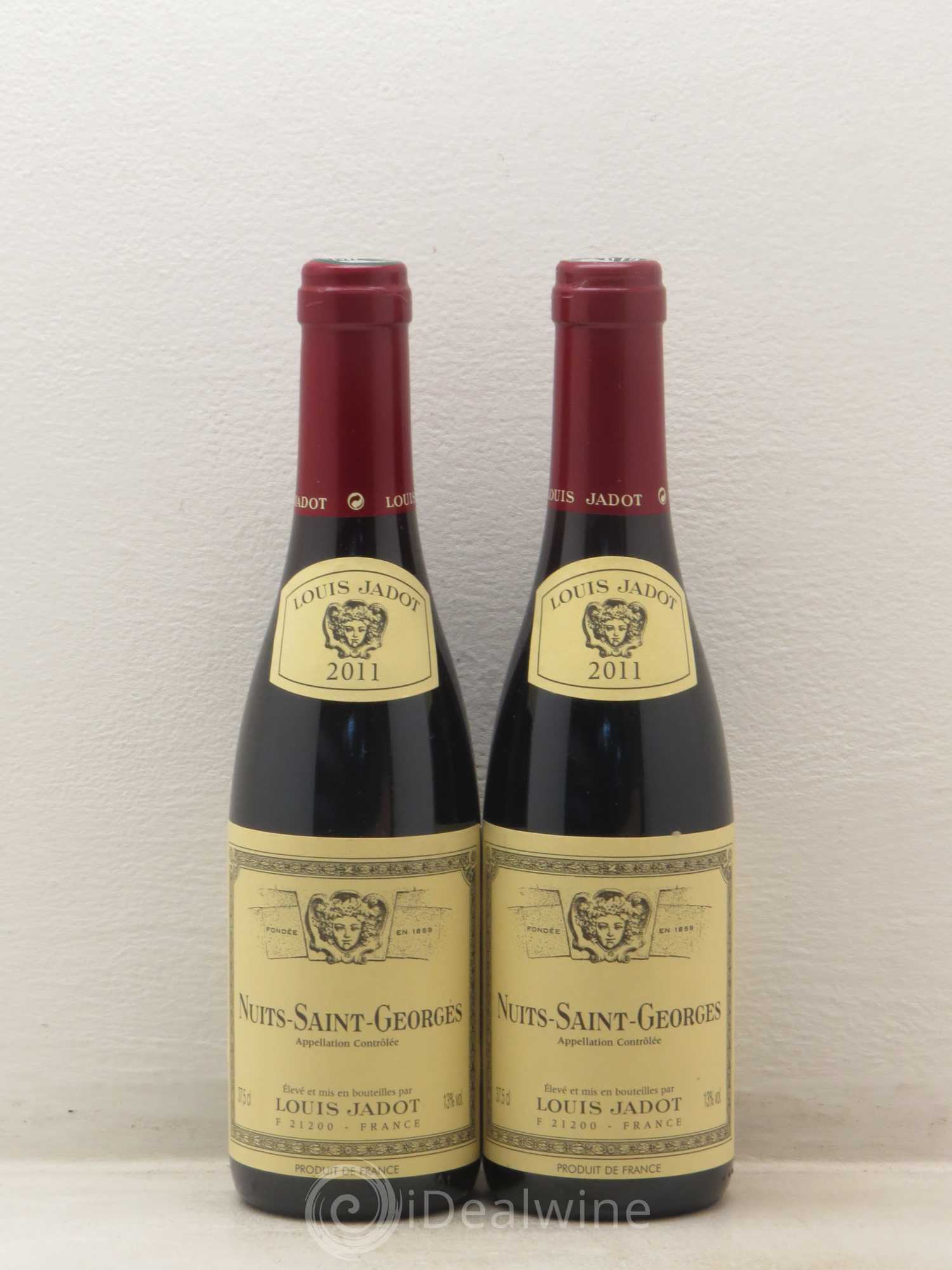 Nuits-Saint-Georges L.Jadot 2011 - Posten von 2 Demi-Flaschen - 0