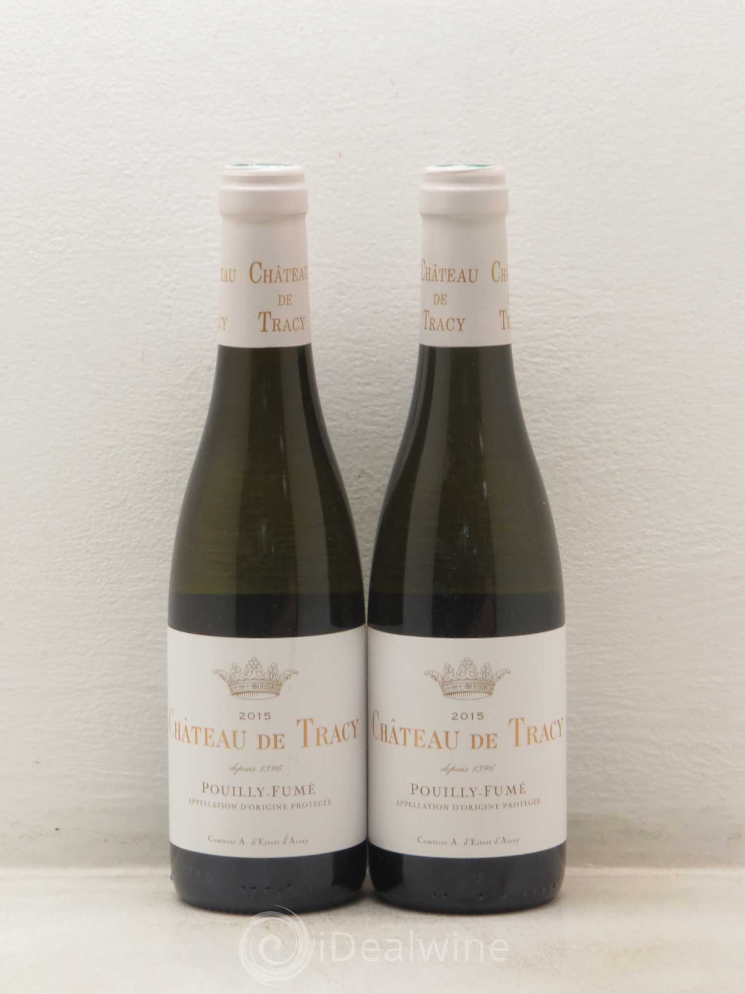 Pouilly-Fumé Château De Tracy 2015 - Posten von 2 Demi-Flaschen - 0