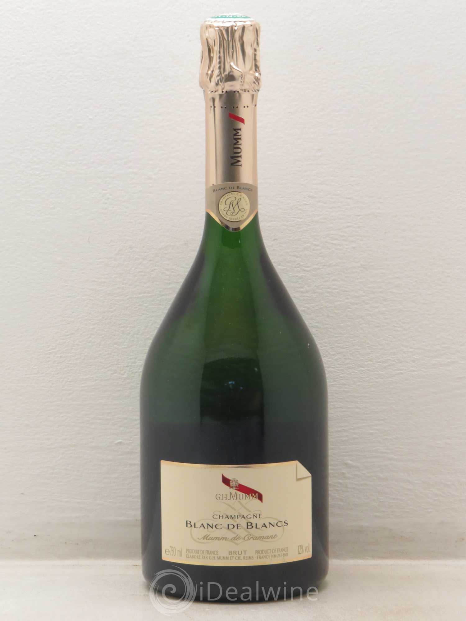 Mumm de Cramant Mumm - Lot de 1 bouteille - 0