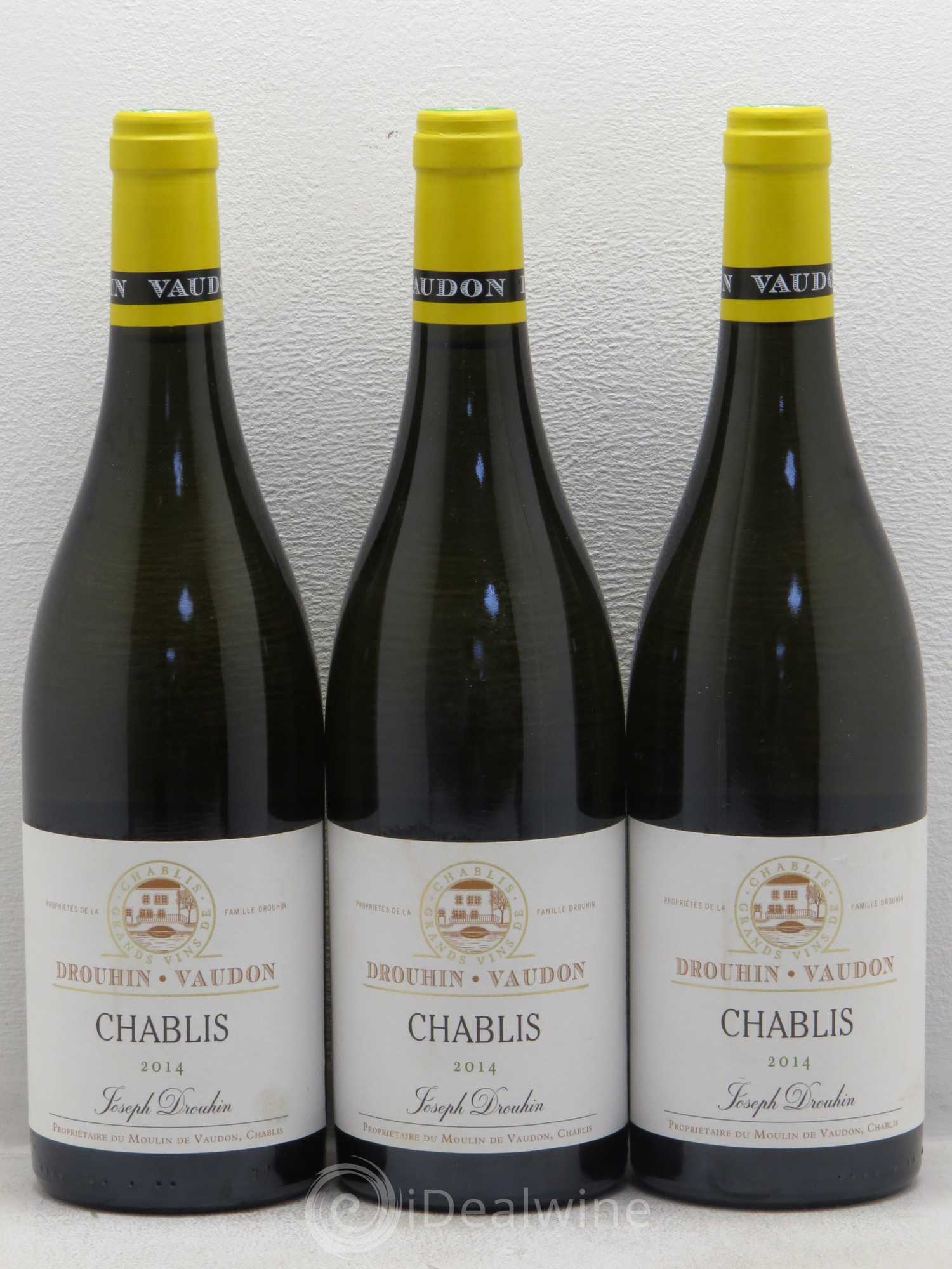 Chablis Domaine Drouhin Vaudon 2014 - Posten von 3 Flaschen - 0
