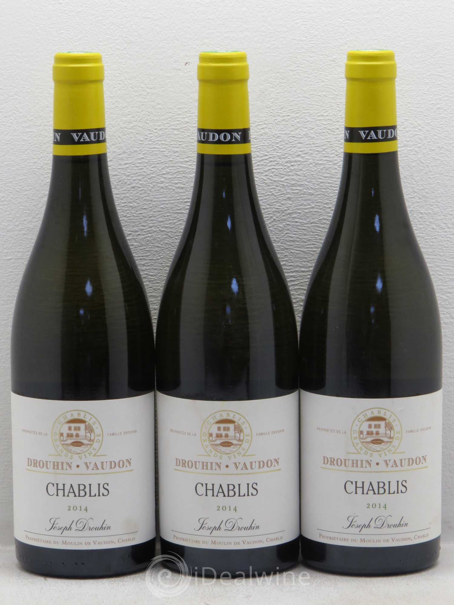 Chablis Domaine Drouhin Vaudon 2014 - Posten von 3 Flaschen - 0