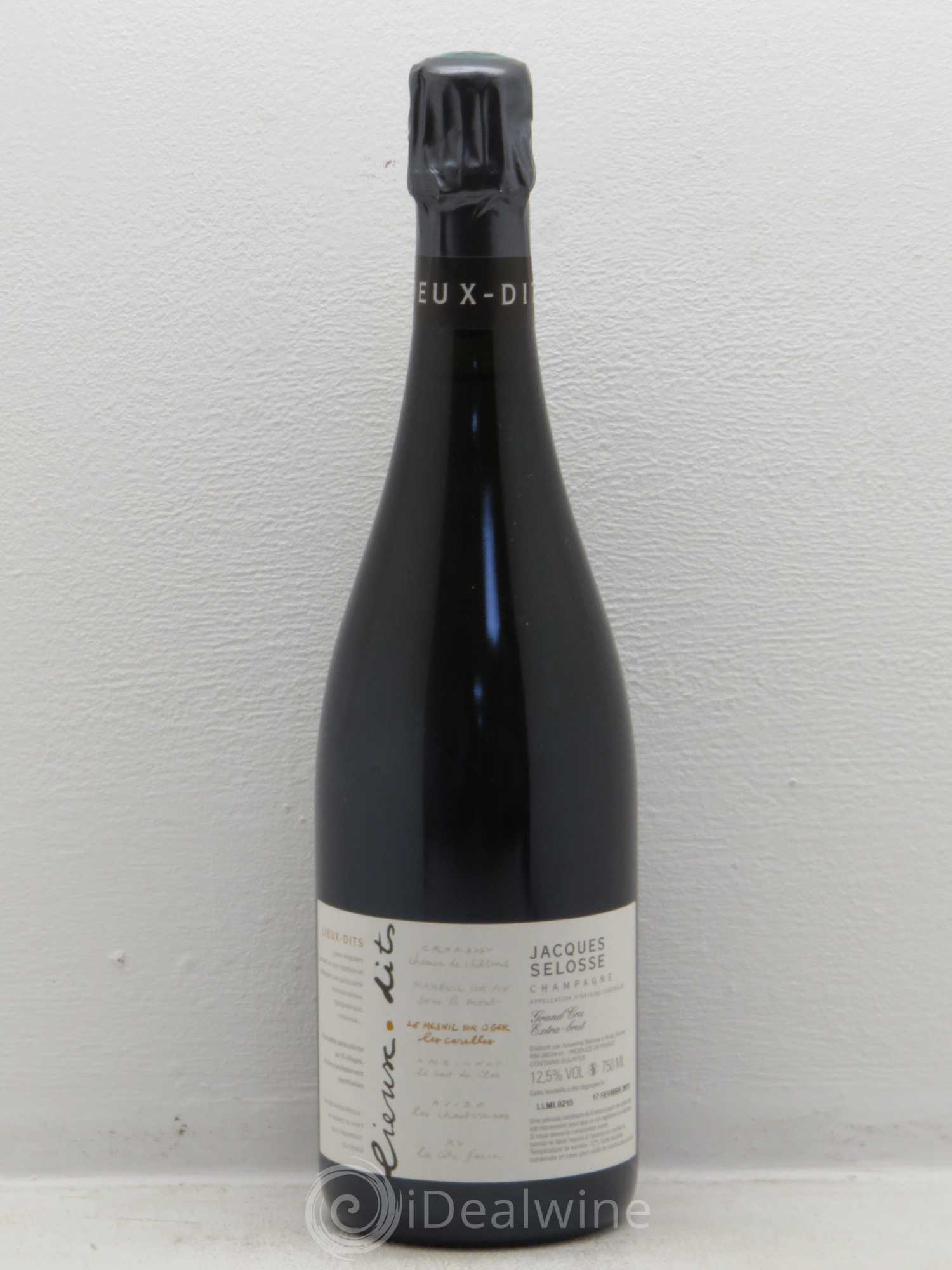 Champagne Jacques Selosse Les Carelles Grand Cru extra brut - Posten von 1 Flasche - 0