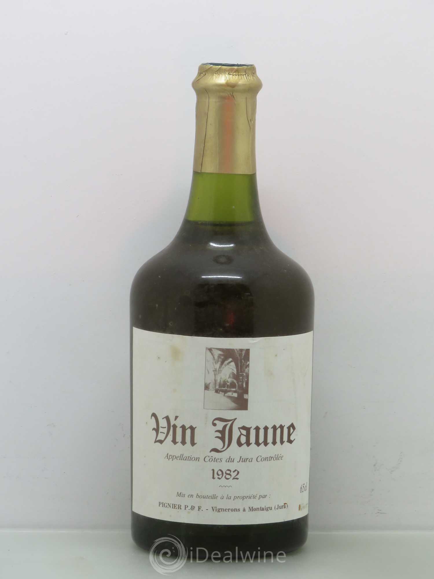 Arbois Vin Jaune Pignier 1982 - Lot de 1 bouteille - 0