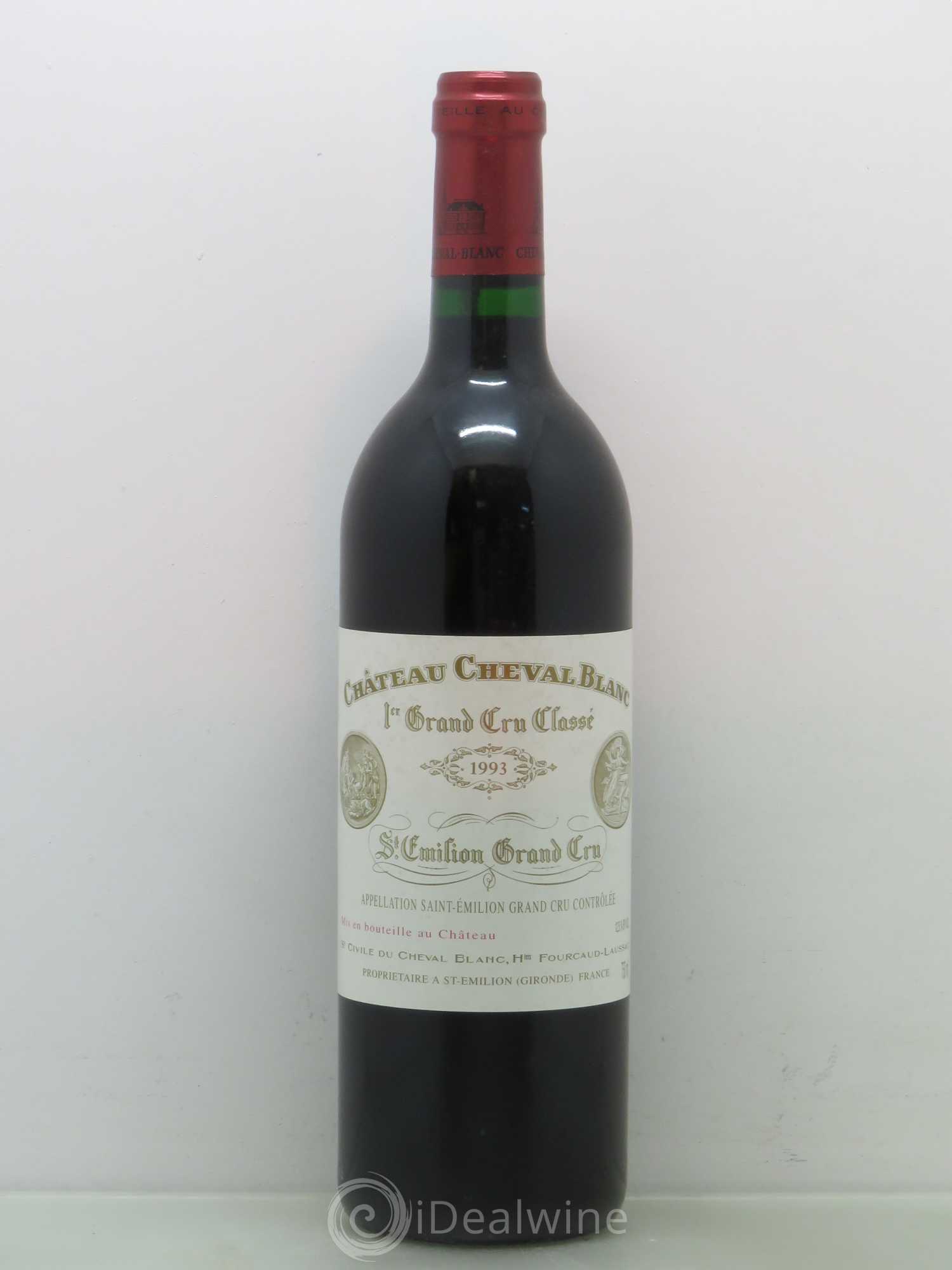 Château Cheval Blanc 1er Grand Cru Classé A 1993 - Lot de 1 bouteille - 0