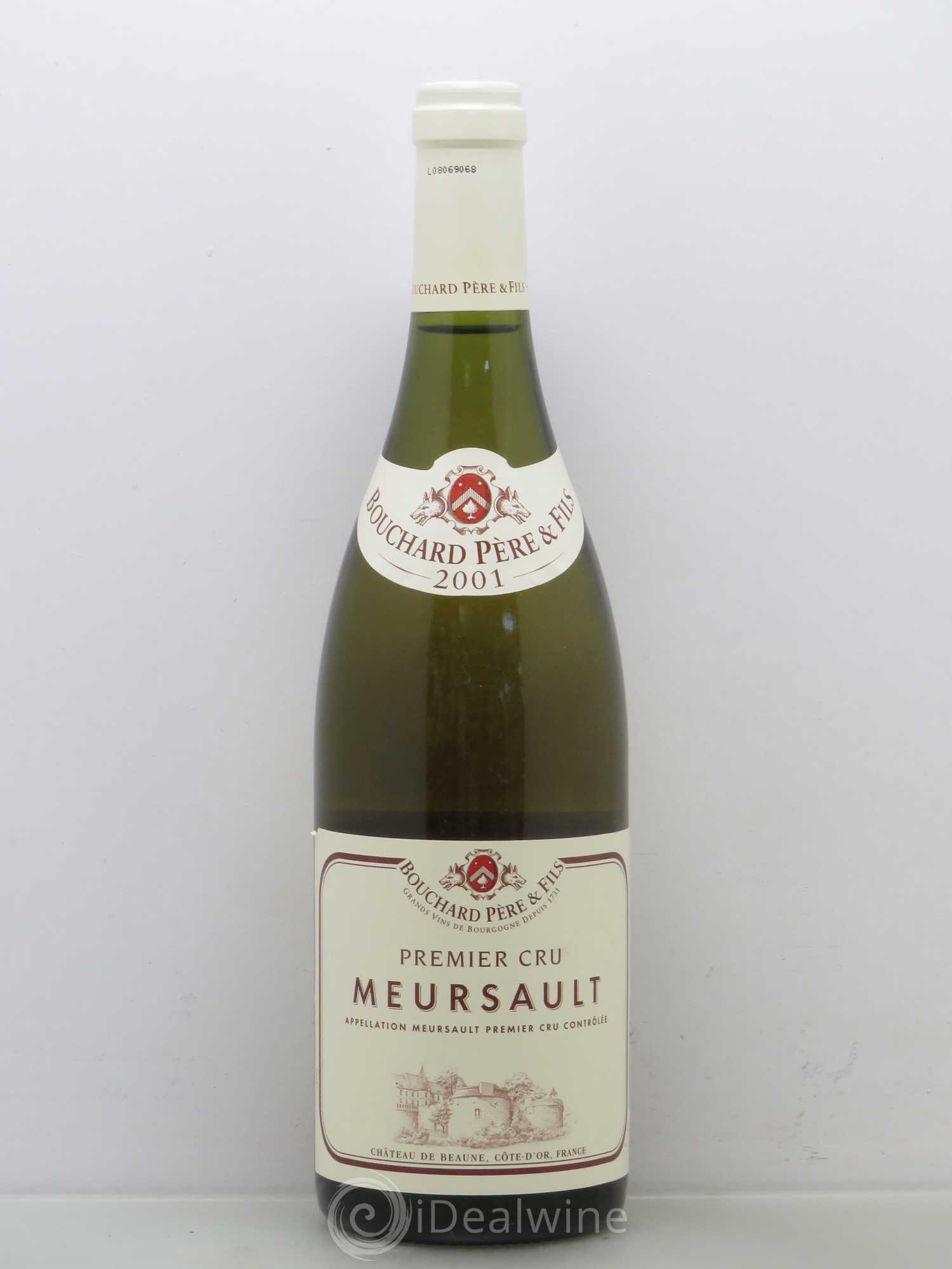 Meursault 1er Cru Bouchard Père et Fils 2001 - Lot de 1 bouteille - 0