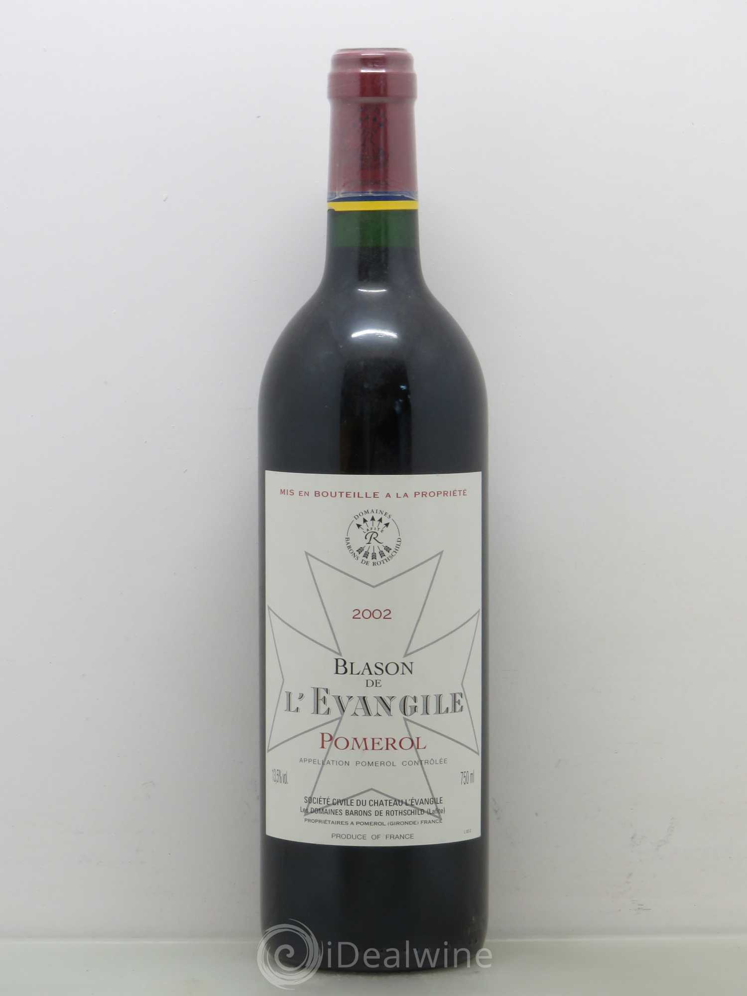 Blason de l'Evangile (sans prix de réserve) 2002 - Lot de 1 bouteille - 0