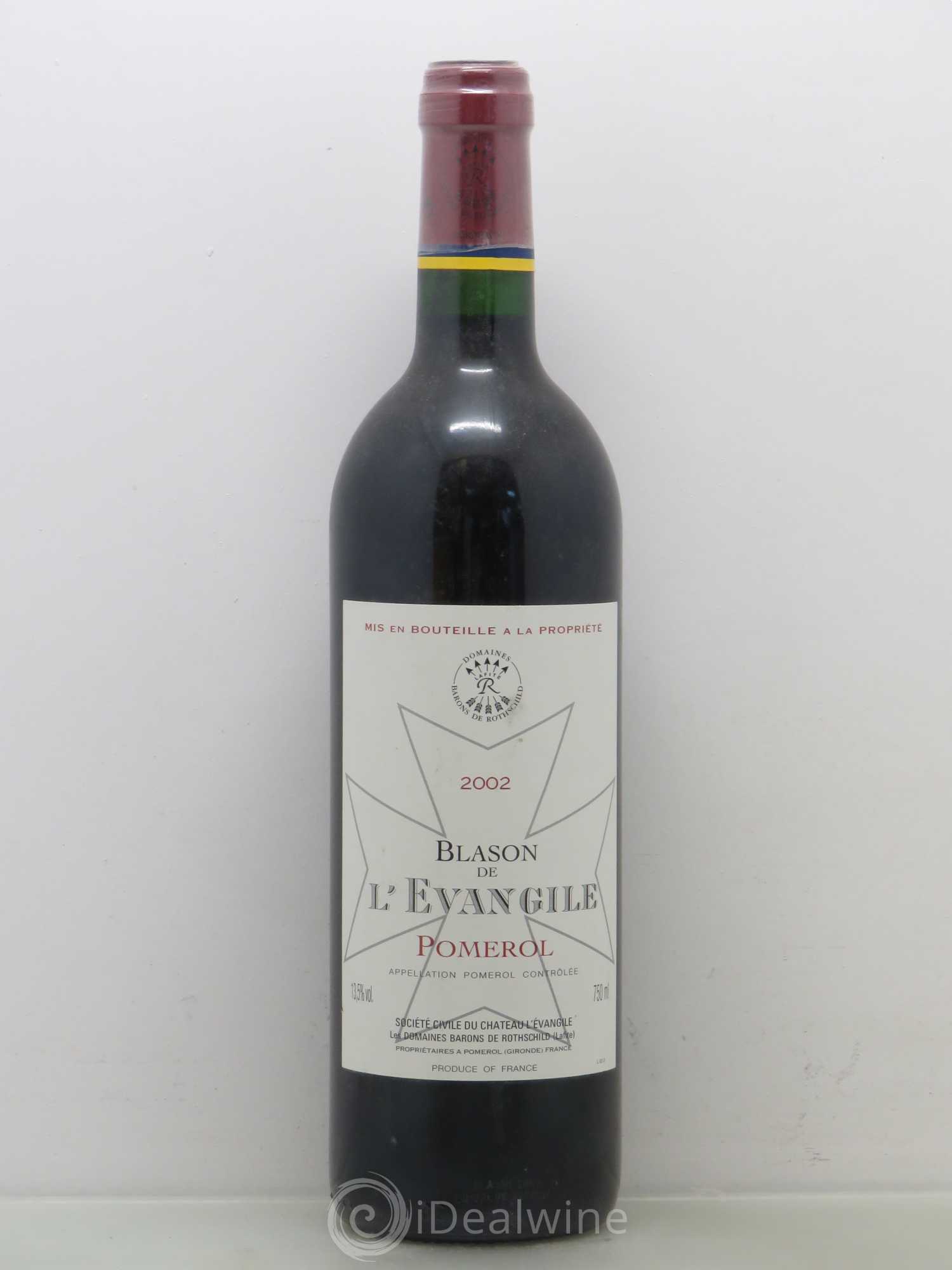 Blason de l'Evangile (sans prix de réserve) 2002 - Lot de 1 bouteille - 0