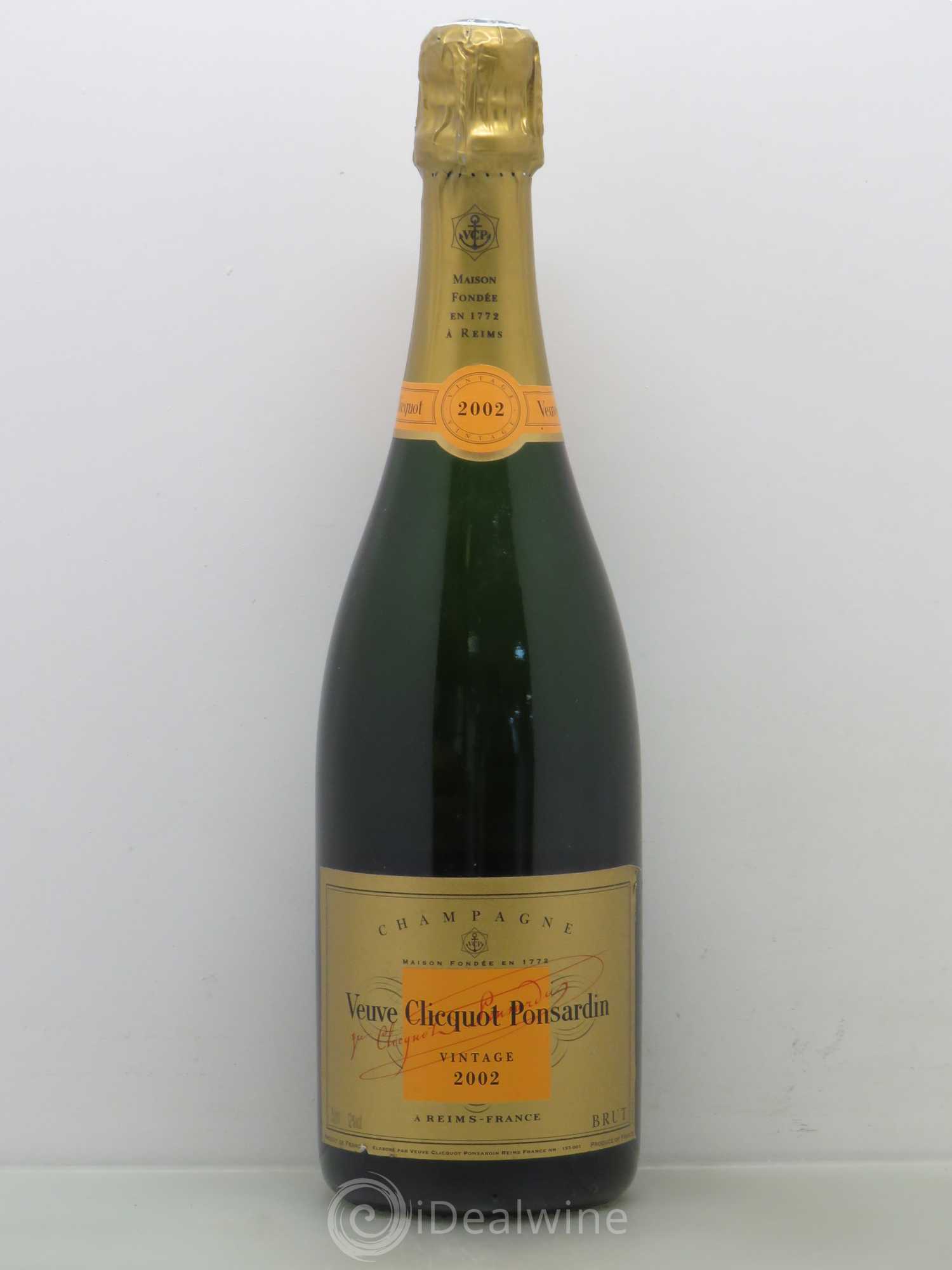 Vintage Veuve Clicquot 2002 - Lot de 1 bouteille - 0