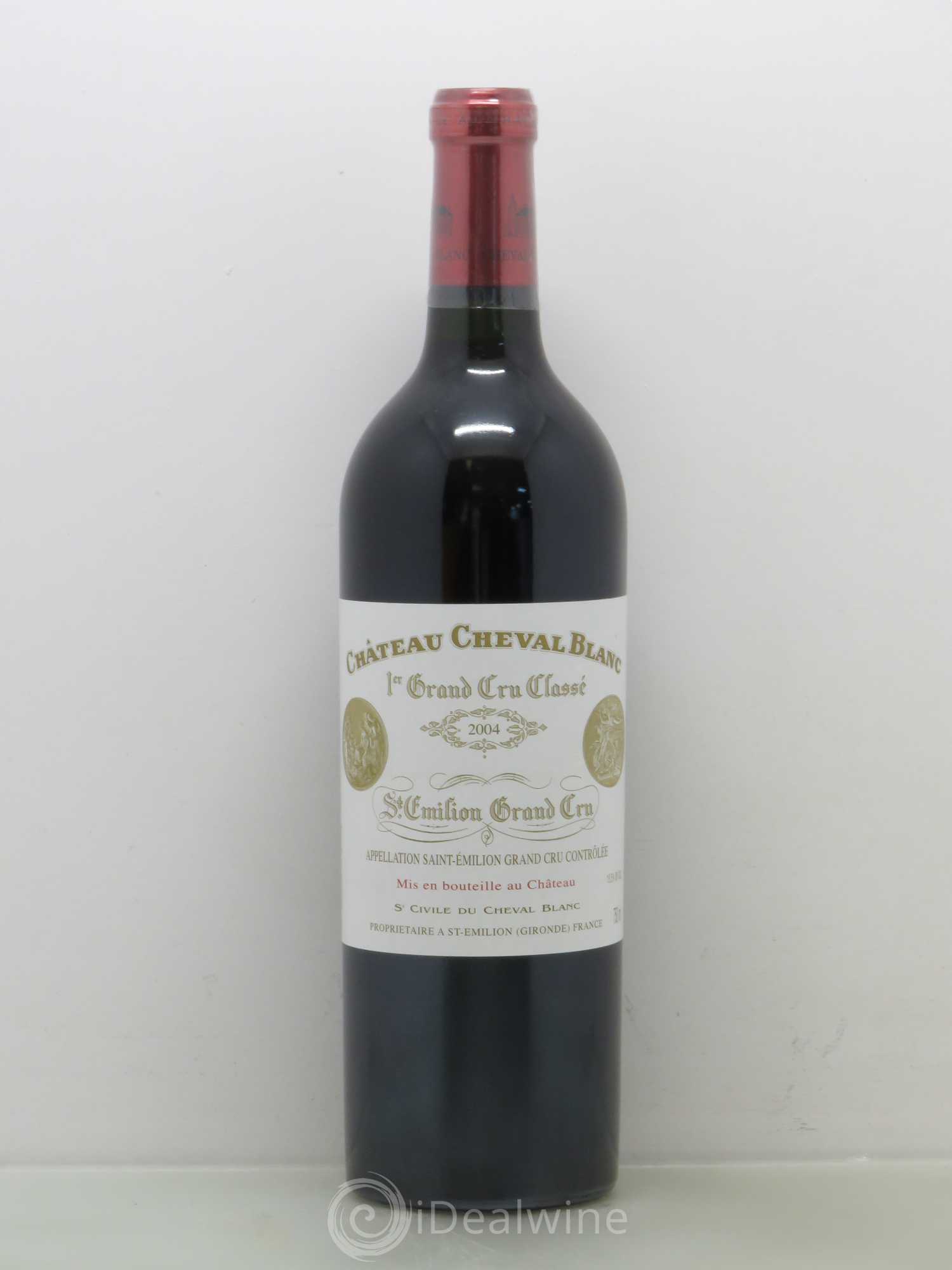 Château Cheval Blanc 1er Grand Cru Classé A 2004 - Lot de 1 bouteille - 0