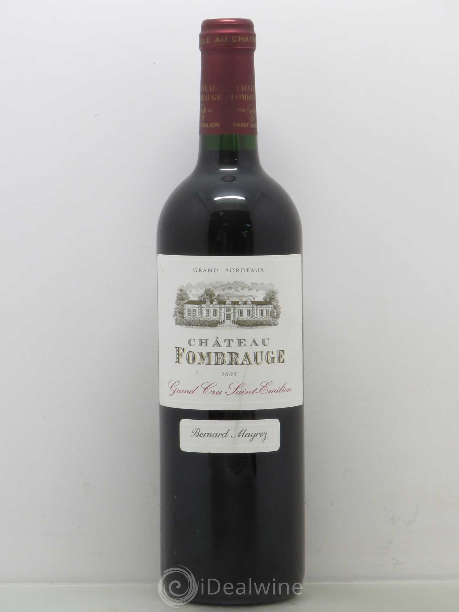 Château Fombrauge Grand Cru Classé 2005 - Lot de 1 bouteille - 0
