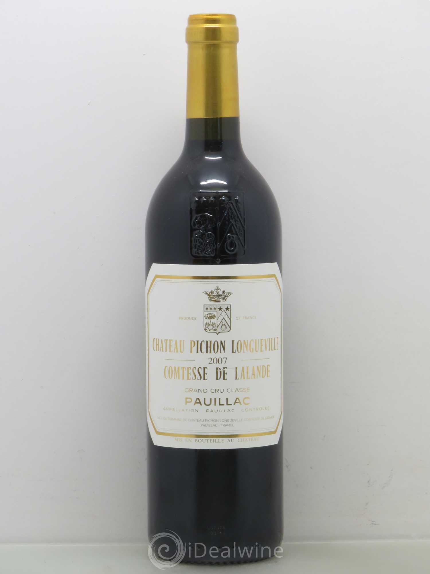 Château Pichon Longueville Comtesse de Lalande 2ème Grand Cru Classé 2007 - Lot de 1 bouteille - 0