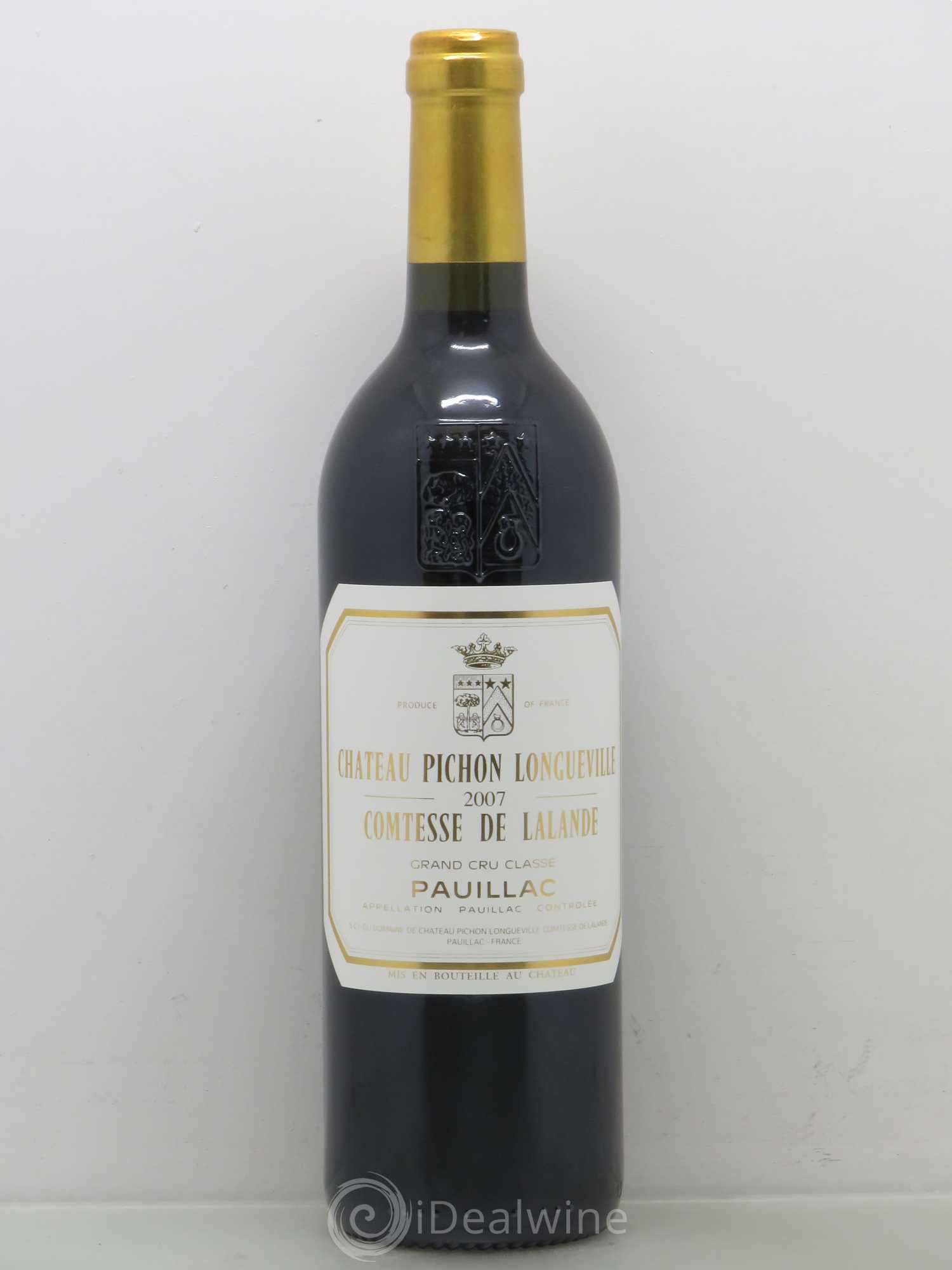 Château Pichon Longueville Comtesse de Lalande 2ème Grand Cru Classé 2007 - Lot de 1 bouteille - 0