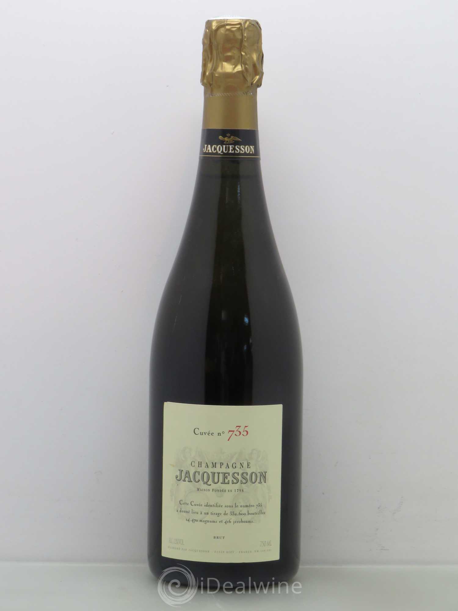 Cuvée 735 Jacquesson - Lot de 1 bouteille - 0