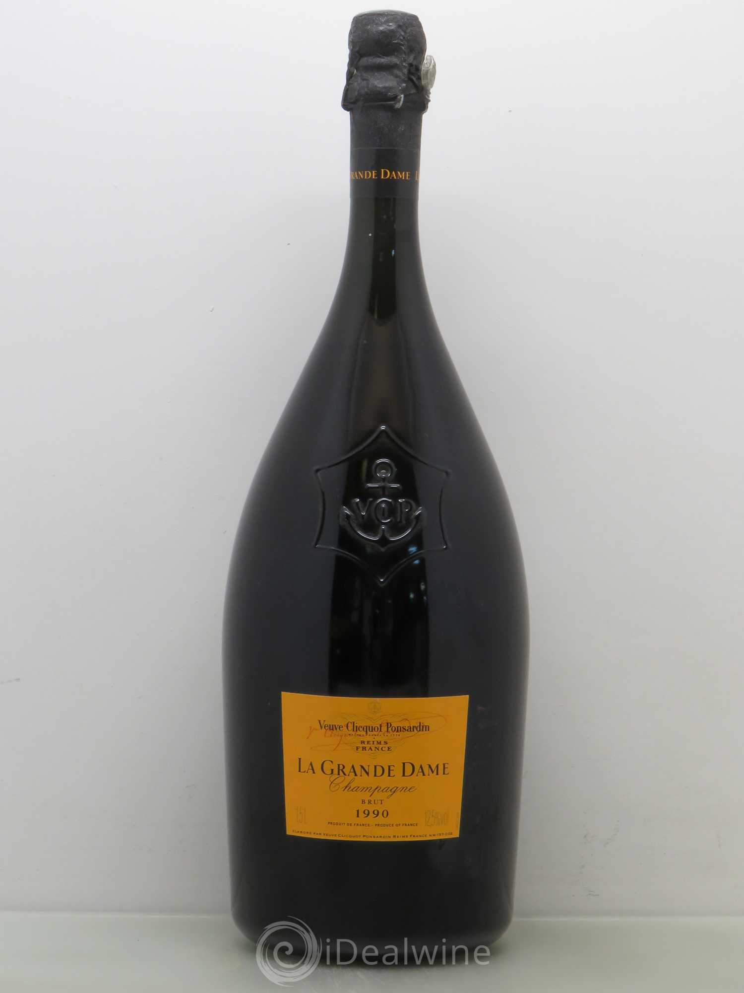 La Grande Dame Veuve Clicquot 1990 - Lot de 1 magnum - 0